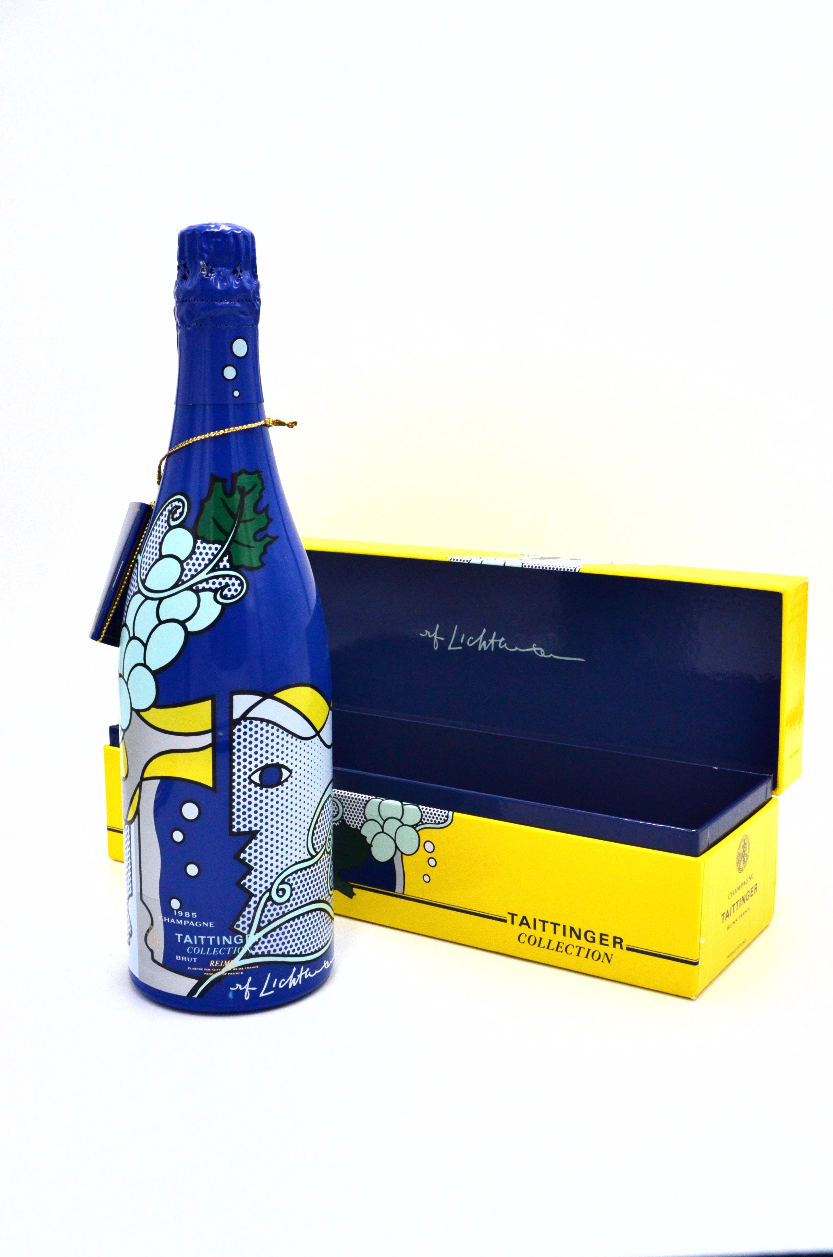 1985 Taittinger Vintage Brut Champagne, Artist Collection (Roy Lichtenstein)