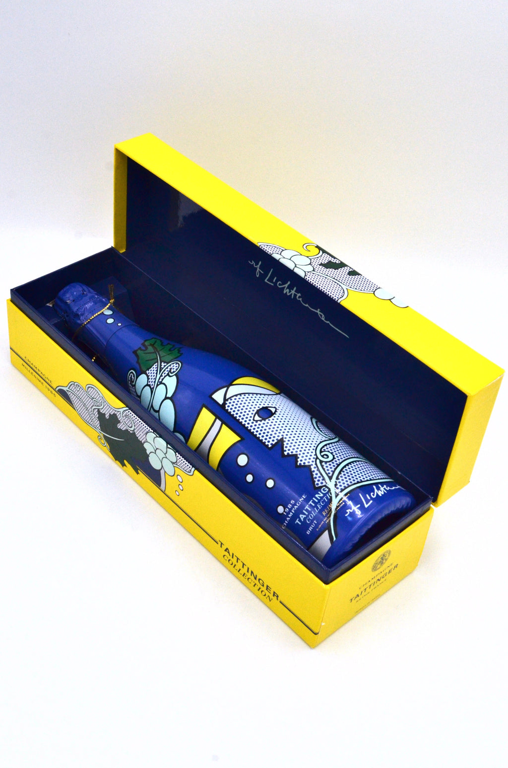 1985 Taittinger Vintage Brut Champagne, Artist Collection (Roy Lichtenstein)