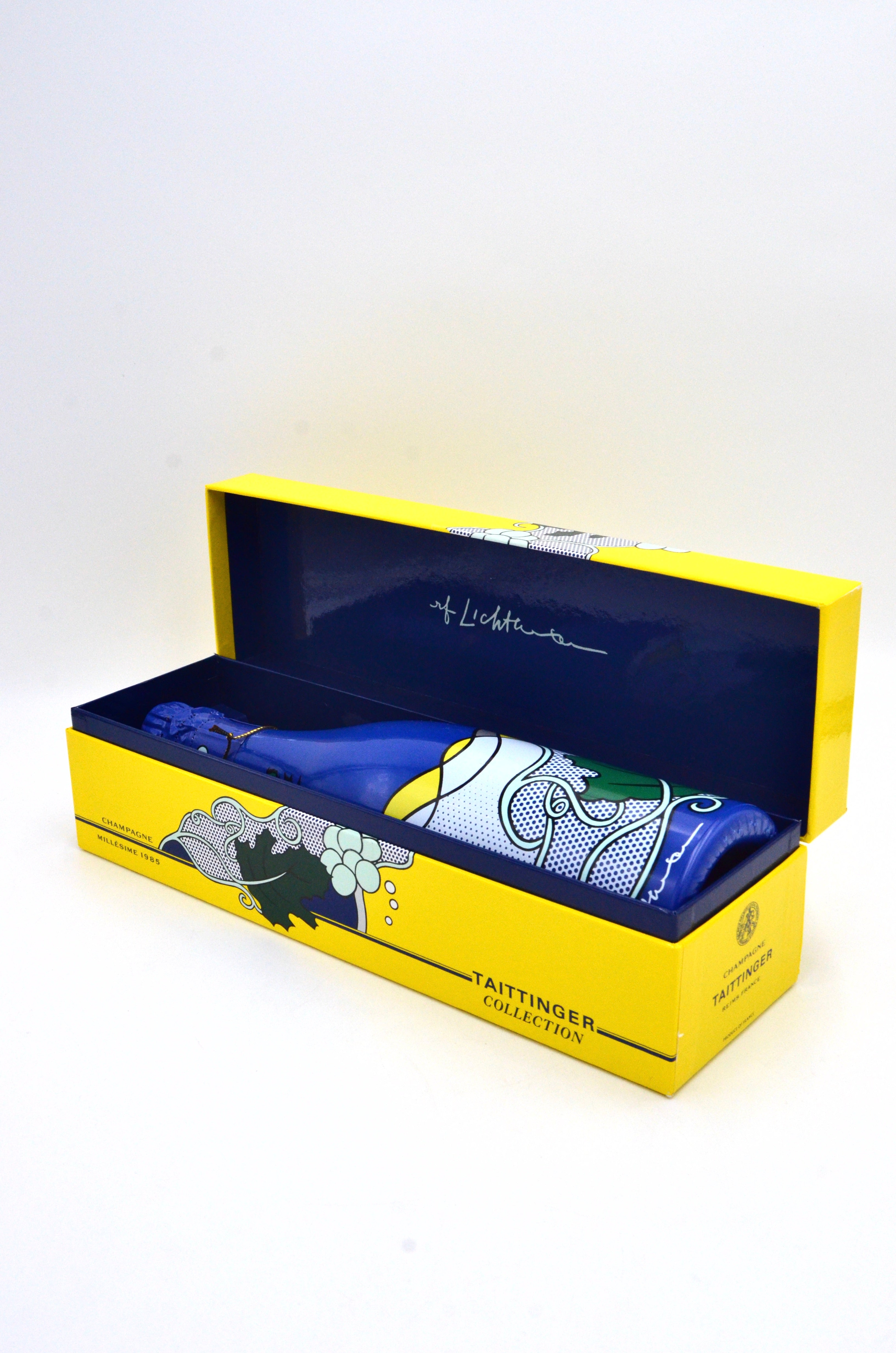 1985 Taittinger Vintage Brut Champagne, Artist Collection (Roy Lichtenstein)