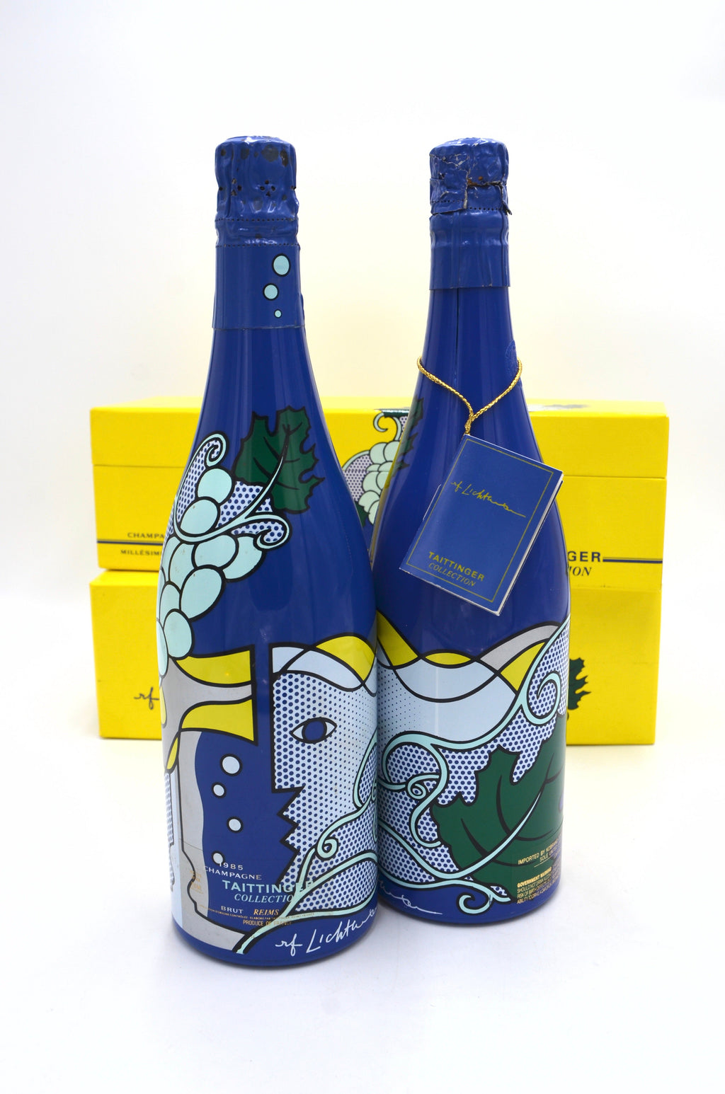 1985 Taittinger Vintage Brut Champagne, Artist Collection (Roy Lichtenstein)