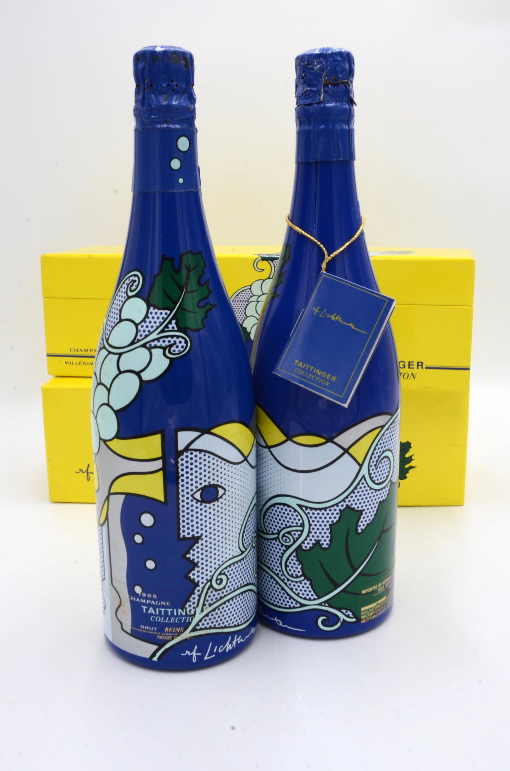 1985 Taittinger Vintage Brut Champagne, Artist Collection (Roy Lichtenstein)