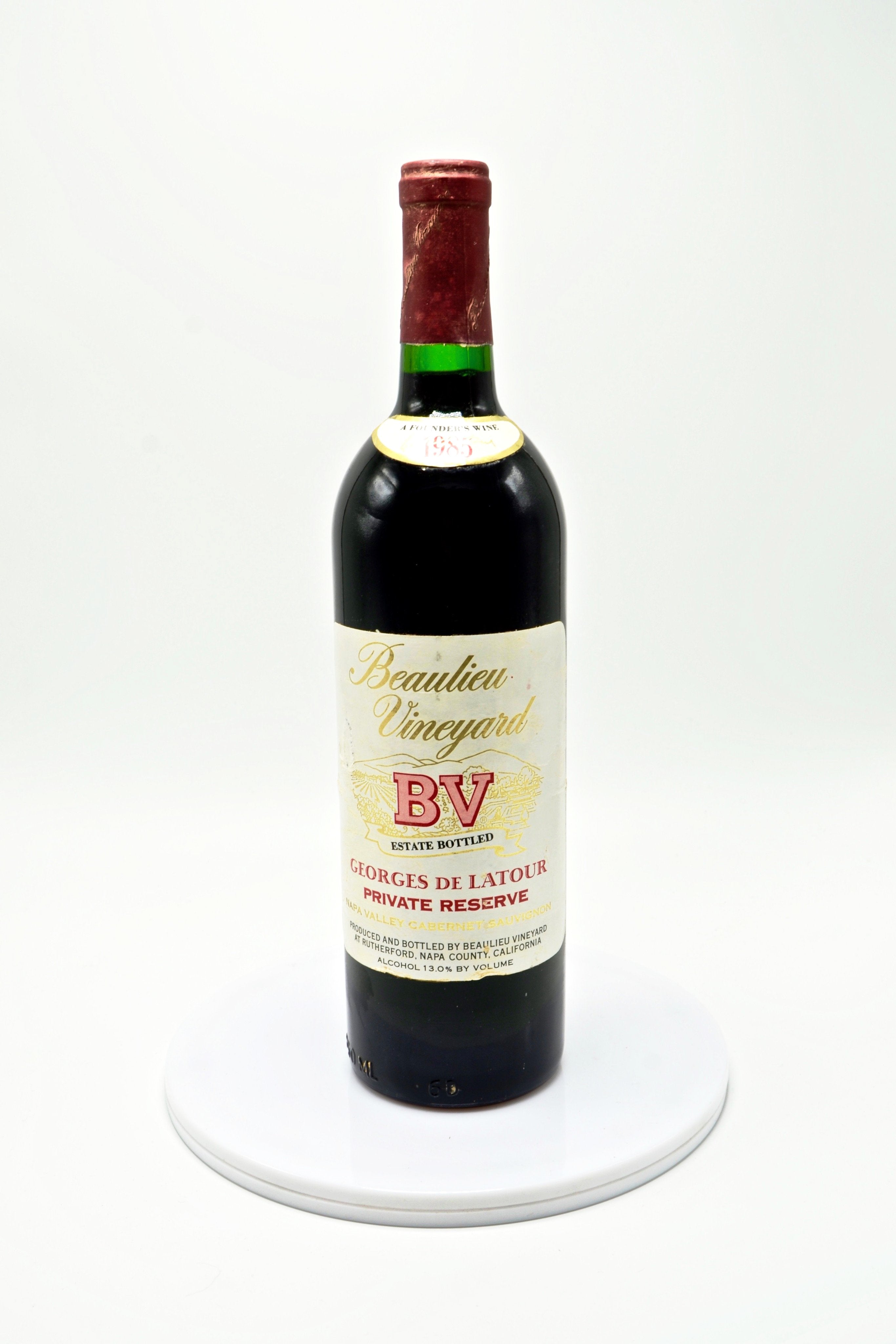 1985 Beaulieu Vineyard Georges de Latour Private Reserve Cabernet Sauvignon, Napa Valley