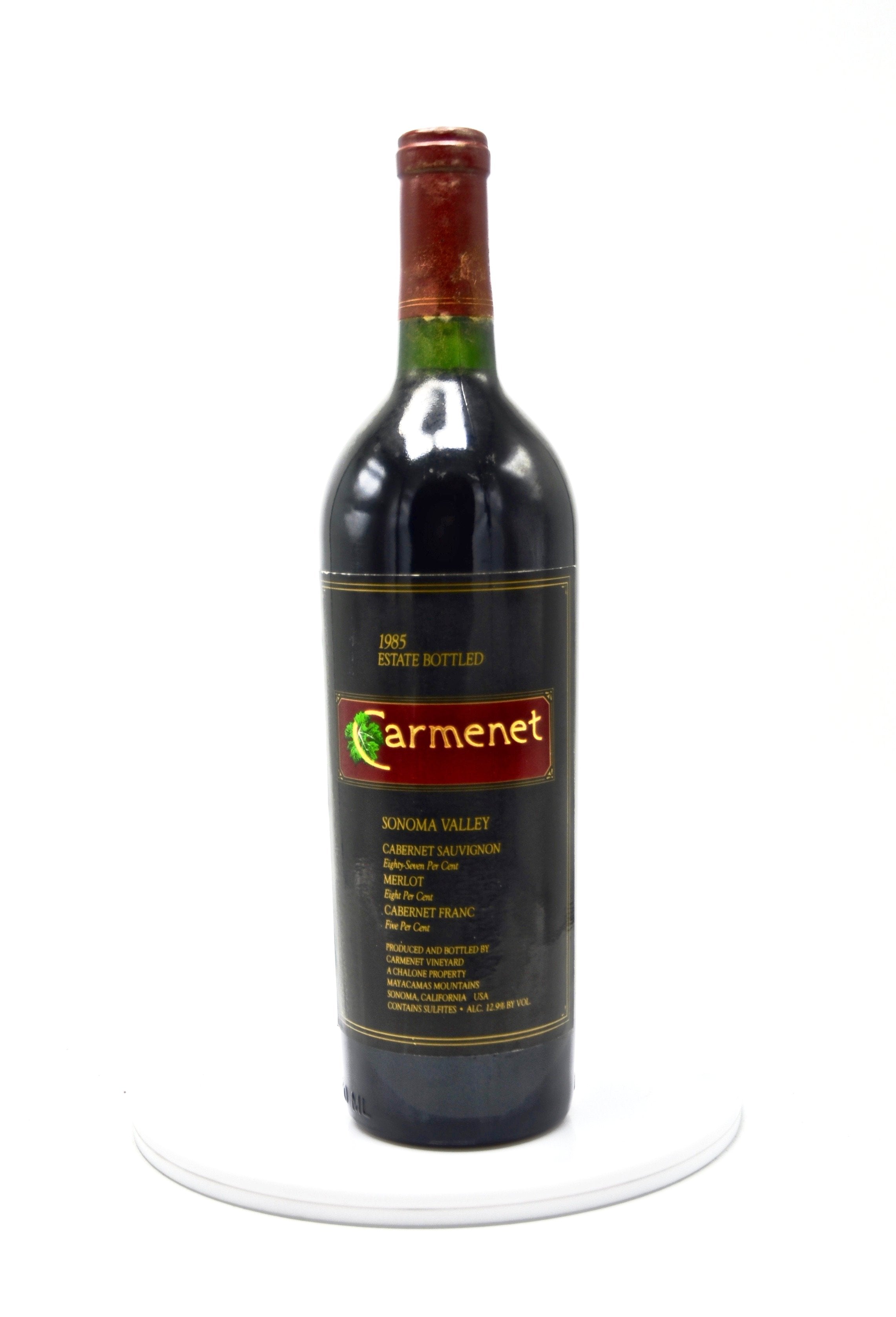 1985 Carmenet Cabernet Sauvignon, Sonoma Valley