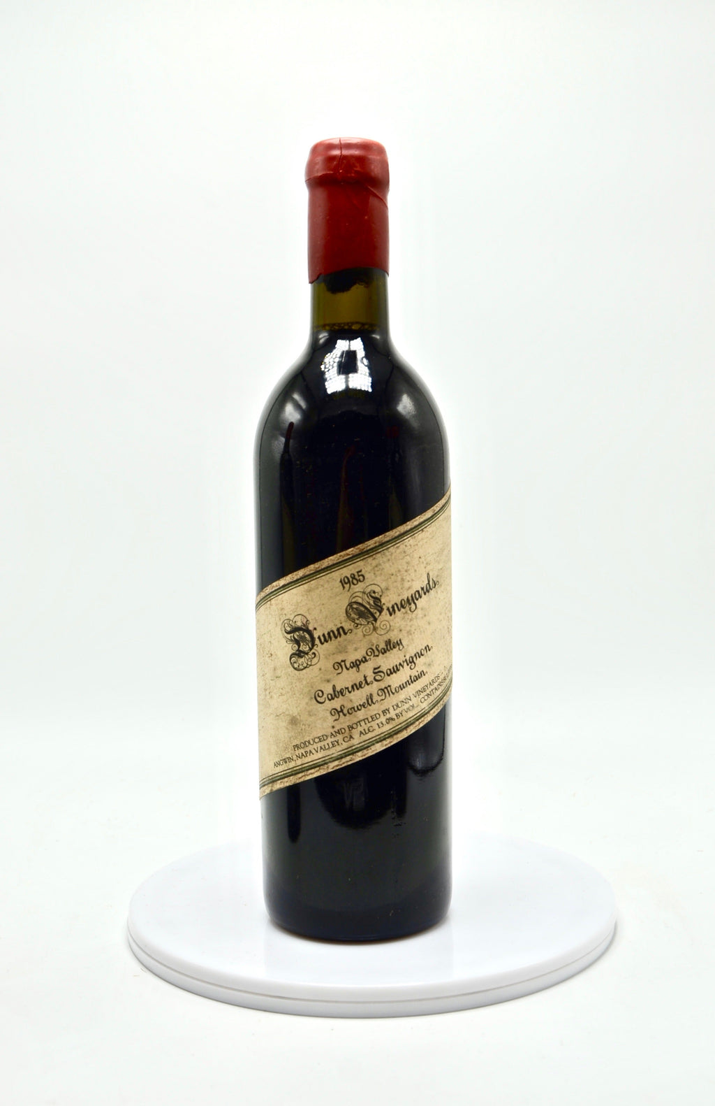 1985 Dunn Vineyards Cabernet Sauvignon, Howell Mountain
