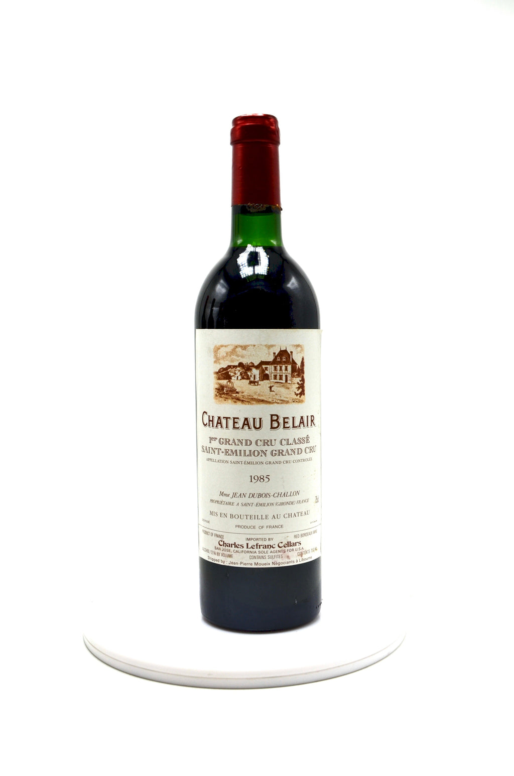 1985 Château Belair, St. Emilion