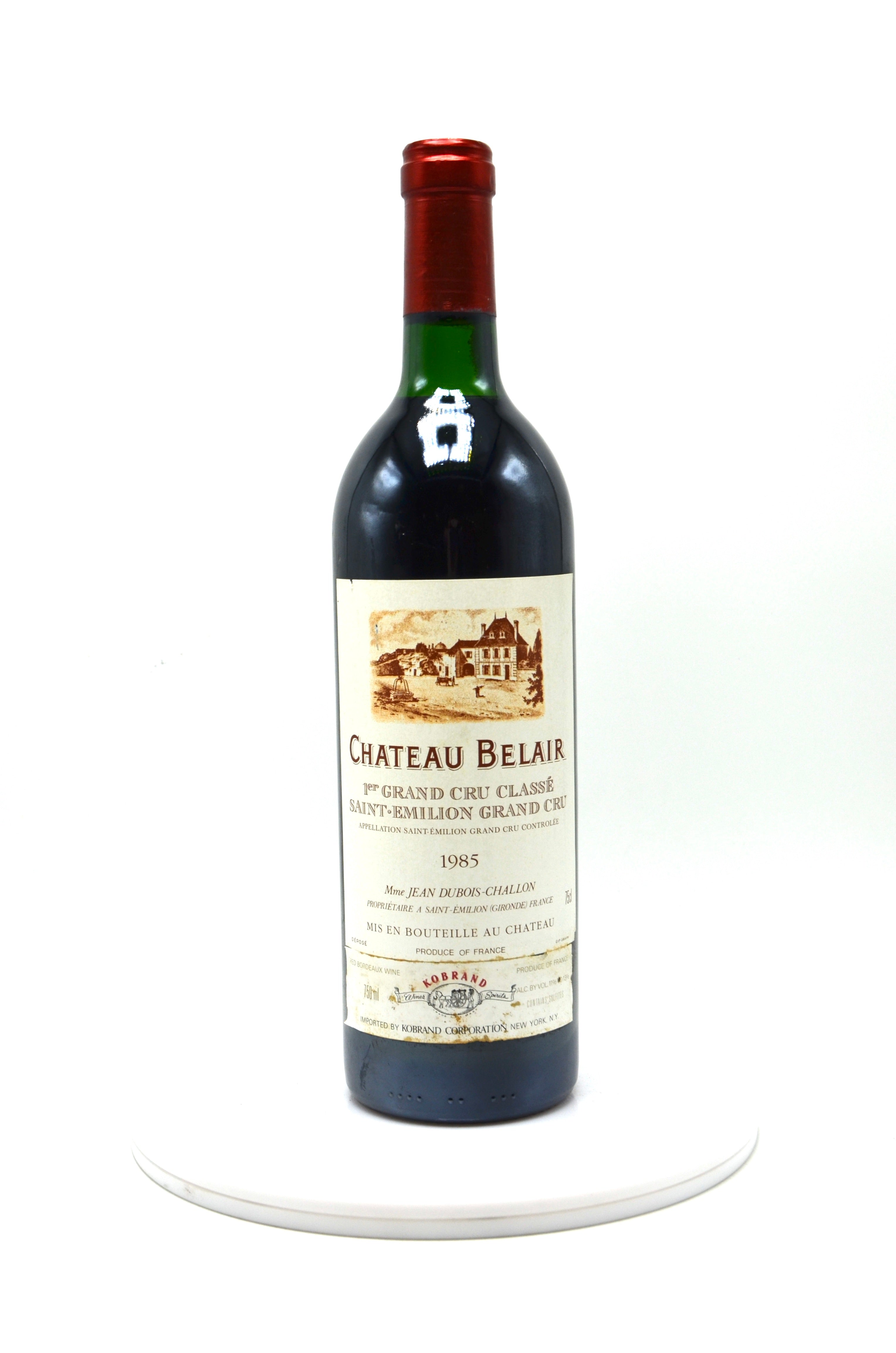 1985 Château Belair, St. Emilion