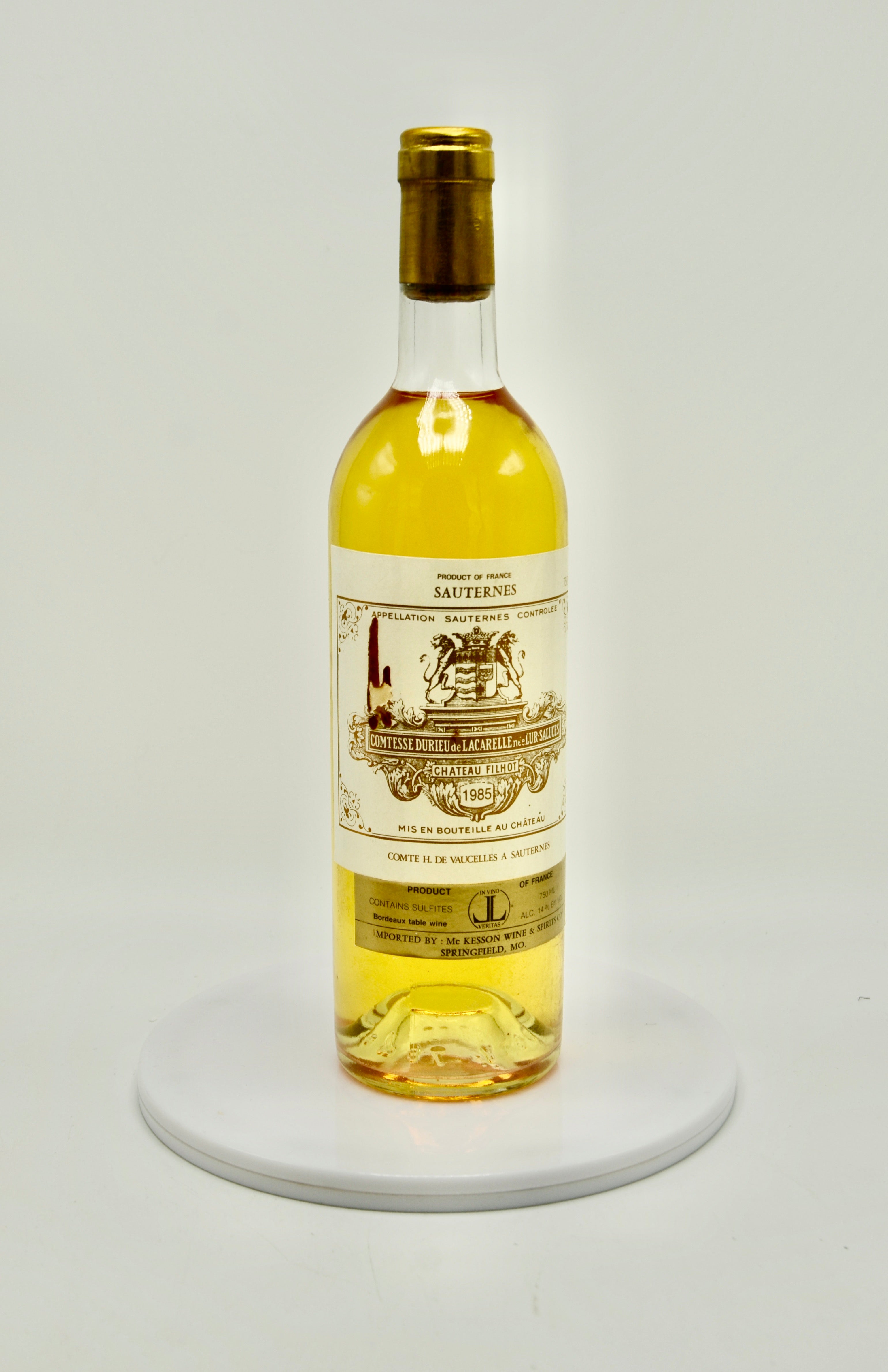 1985 Château Filhot, Sauternes