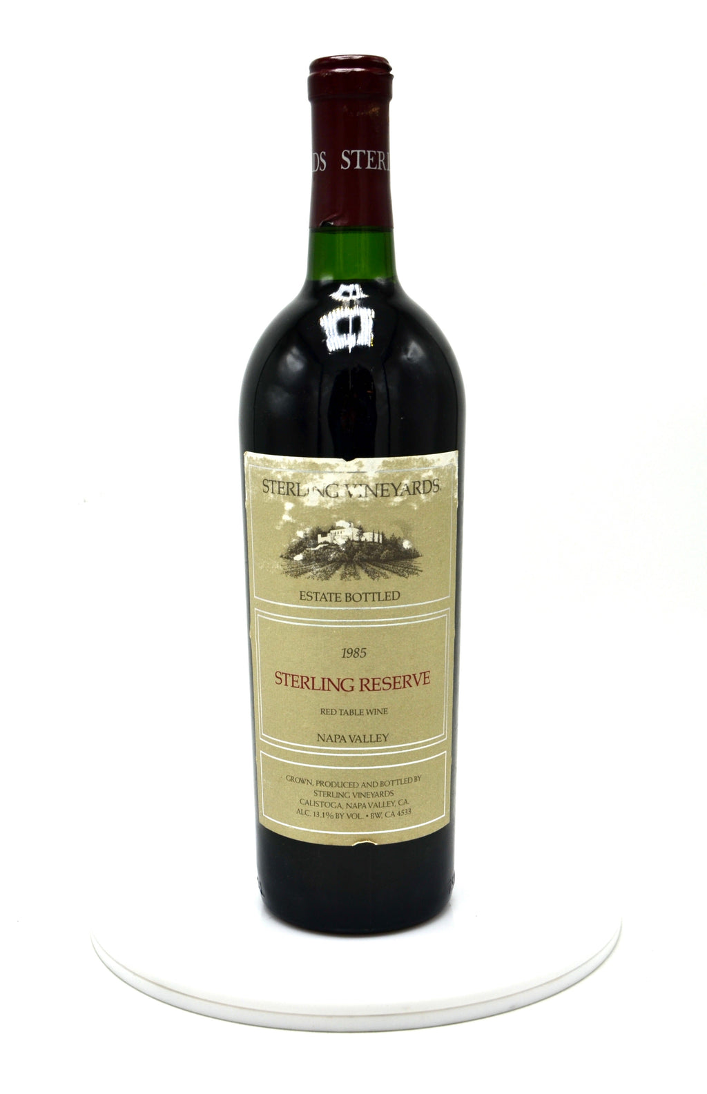 1985 Sterling Vineyards Reserve Cabernet Sauvignon, Napa Valley