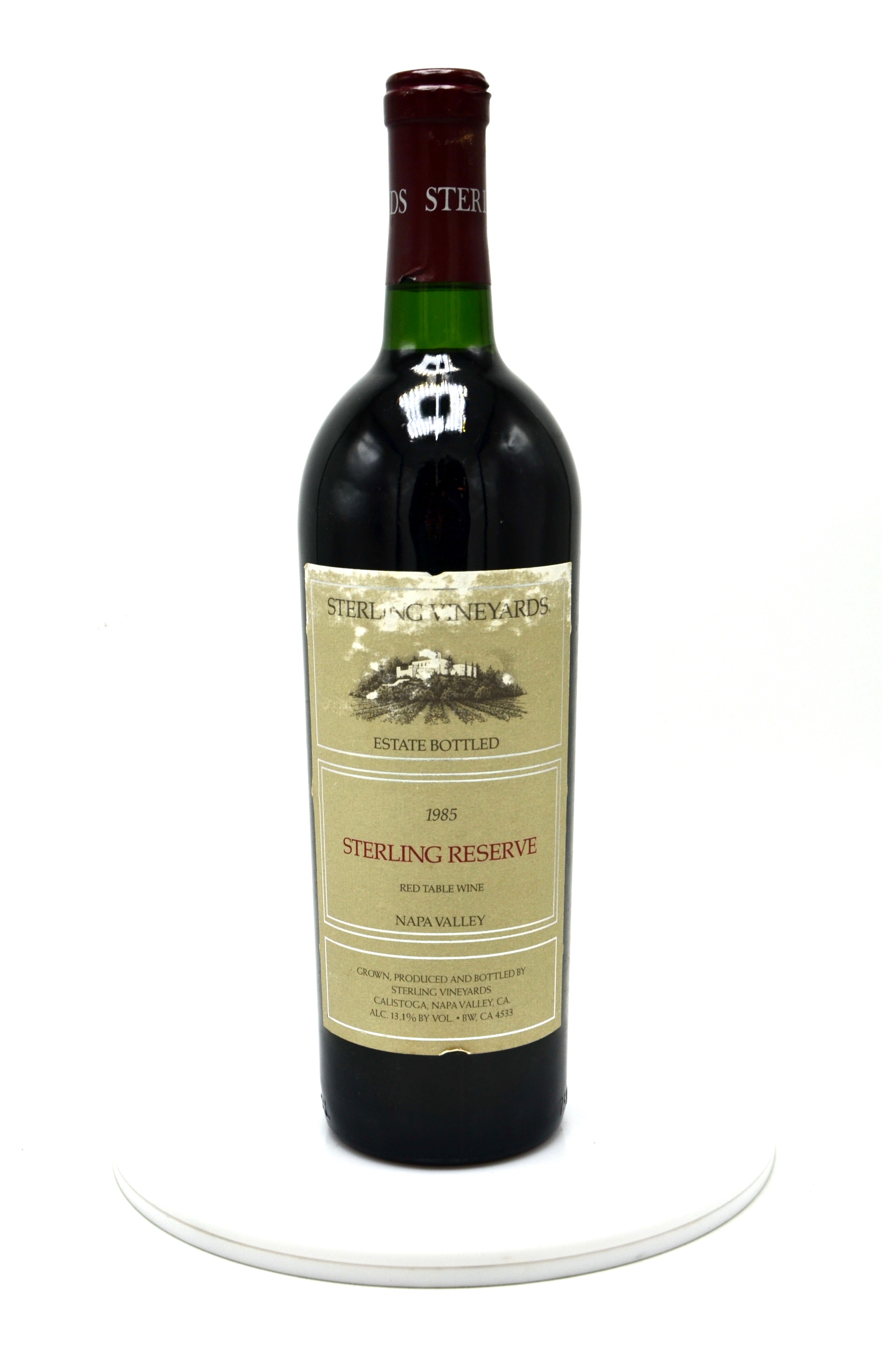 1985 Sterling Vineyards Reserve Cabernet Sauvignon, Napa Valley