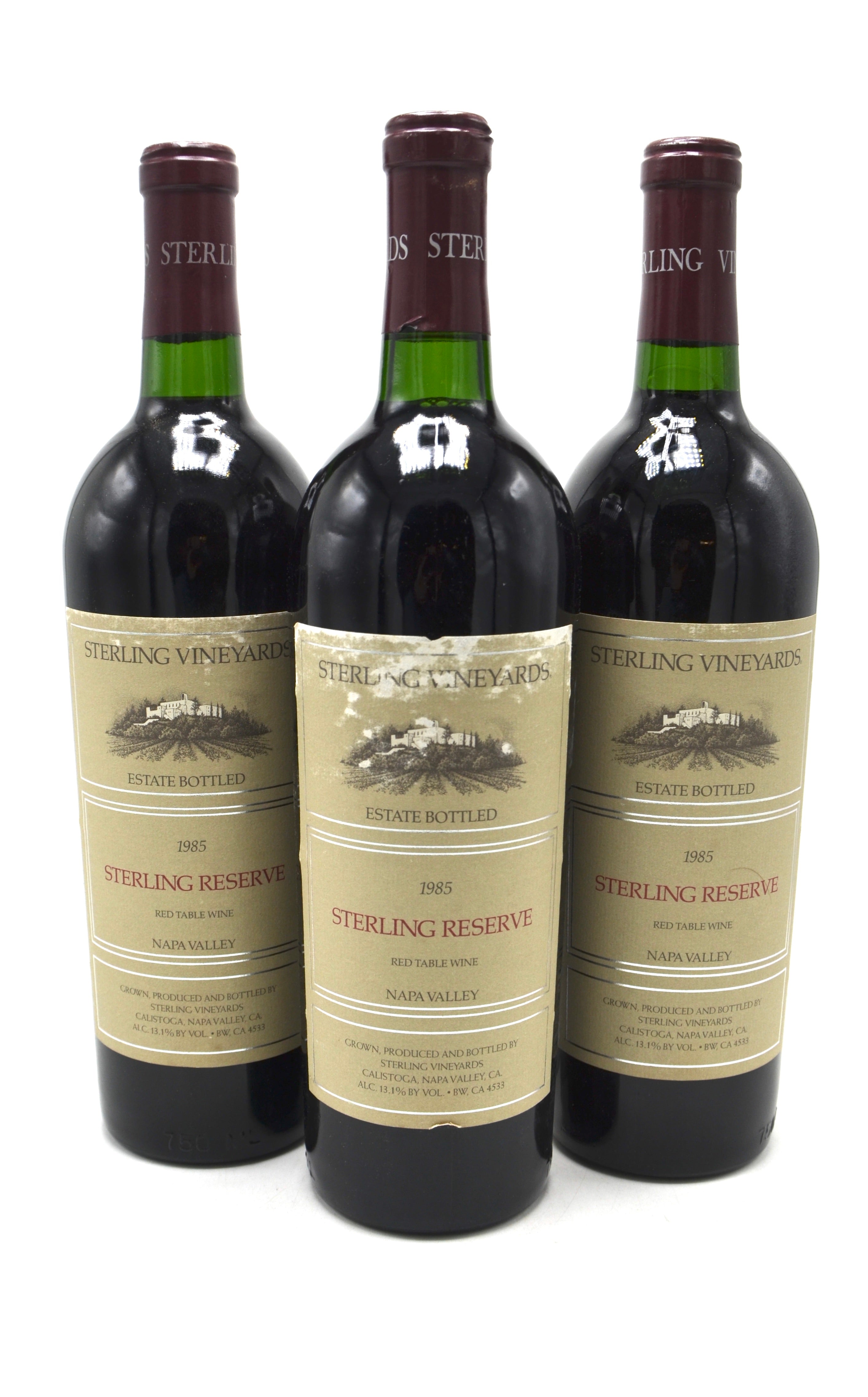 1985 Sterling Vineyards Reserve Cabernet Sauvignon, Napa Valley
