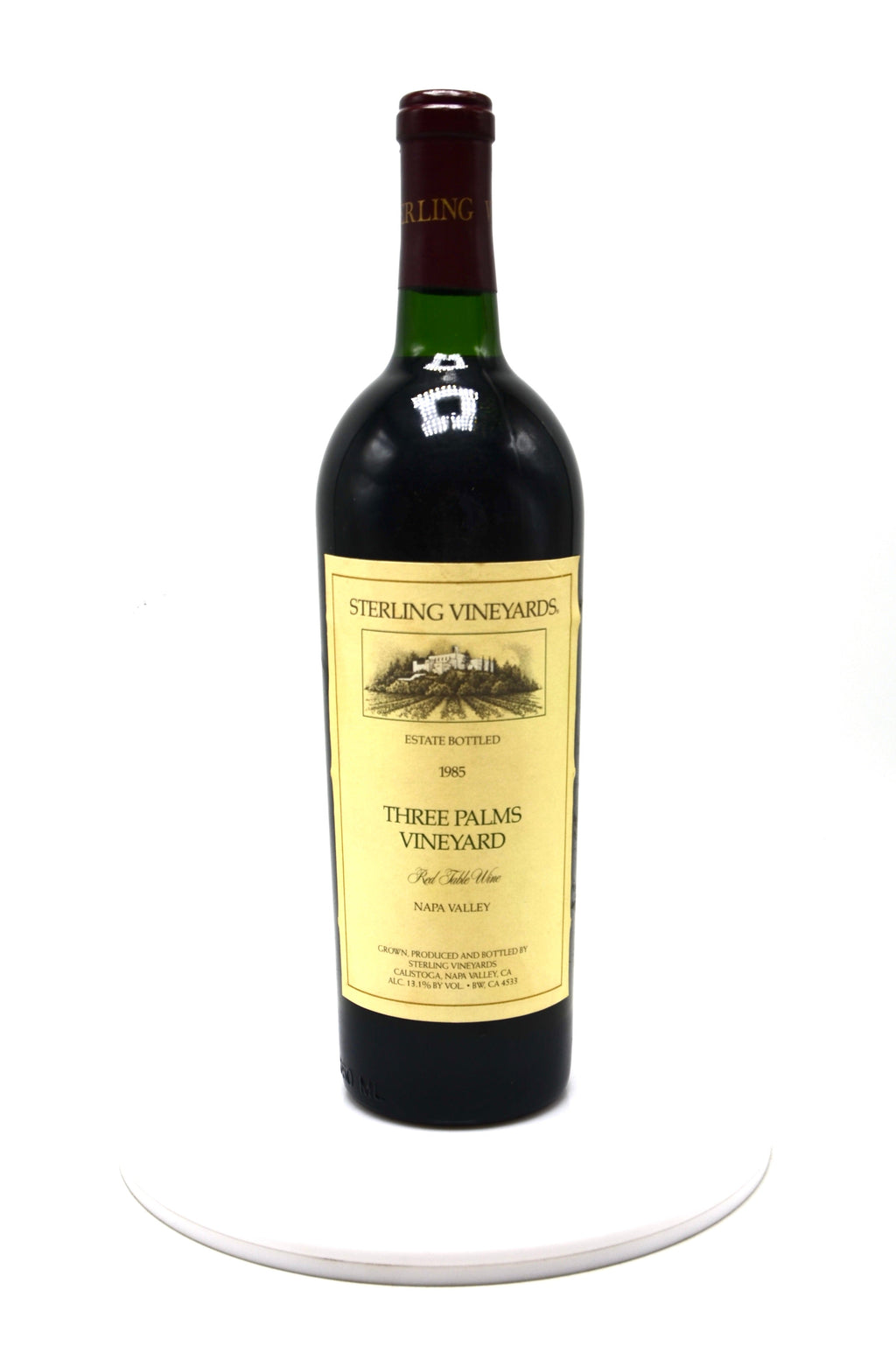1985 Sterling Vineyards Red, Three Palms Vineyard, Napa Valley