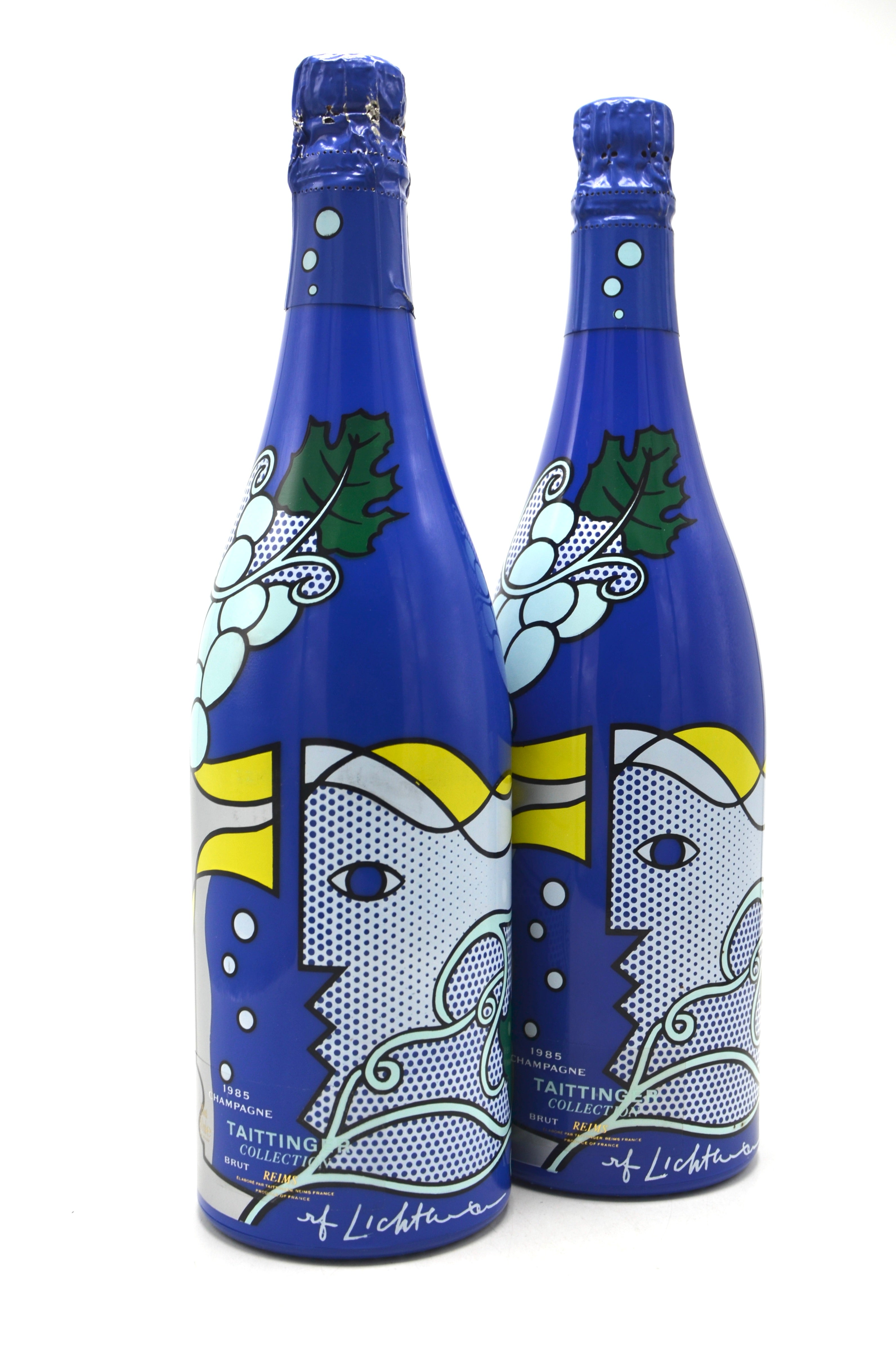 1985 Taittinger Vintage Brut Champagne, Artist Collection (Roy Lichtenstein)