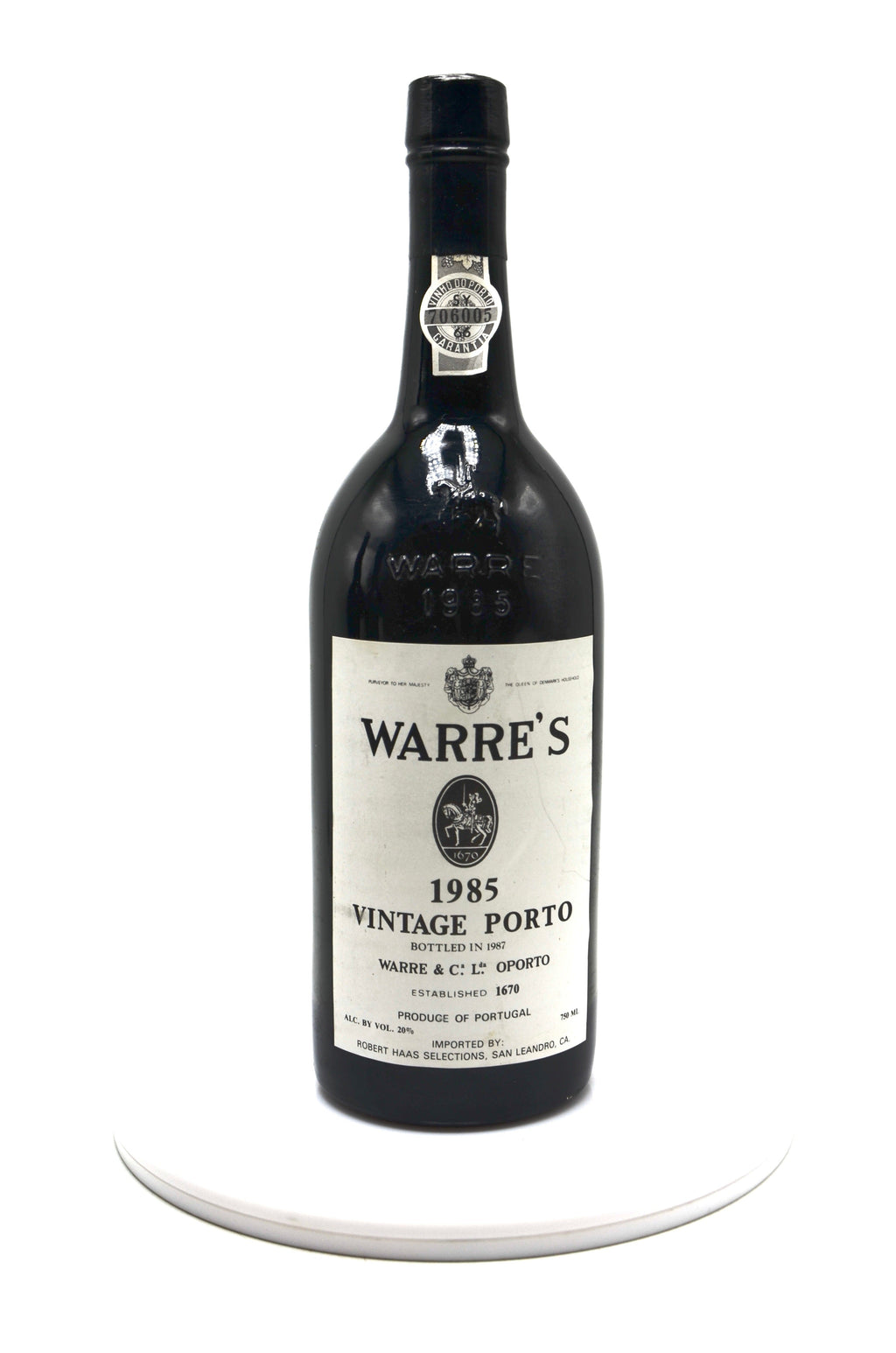 1985 Warre's Vintage Port