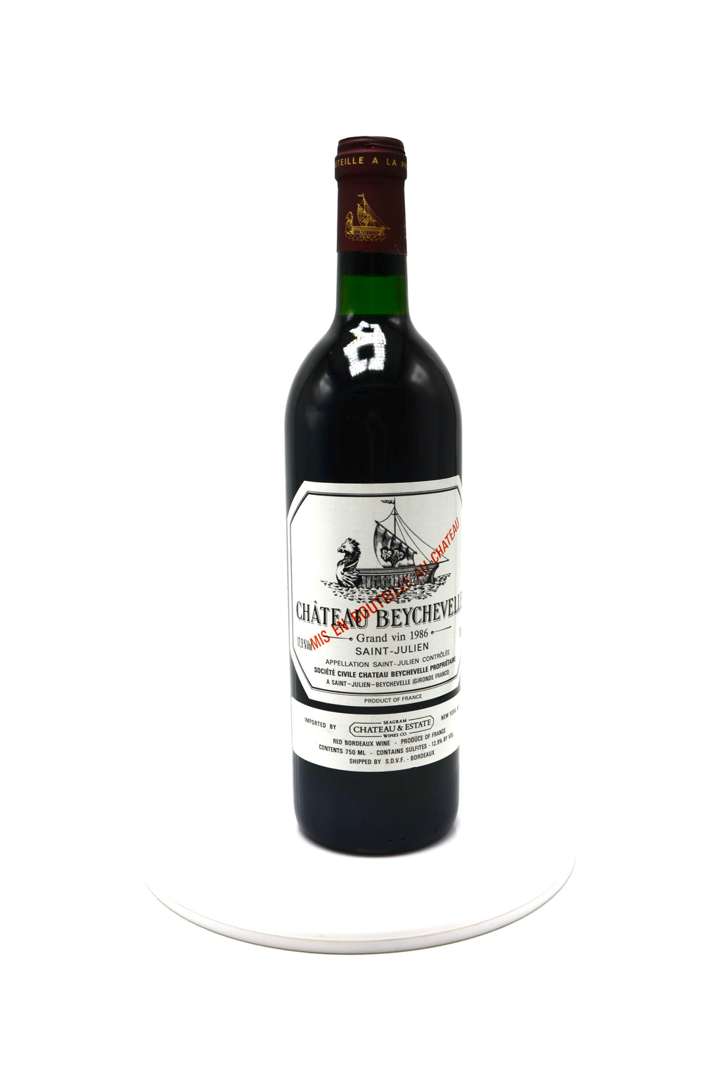 1986 Château Beychevelle, St. Julien