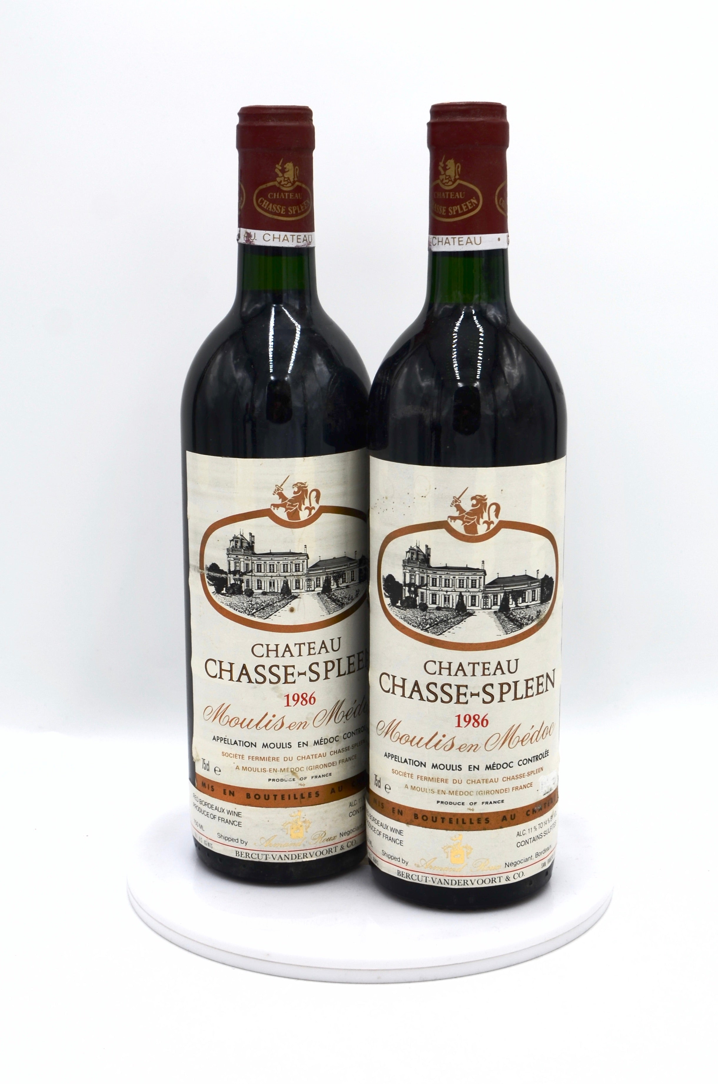 1986 Château Chasse-Spleen, Moulis en Medoc