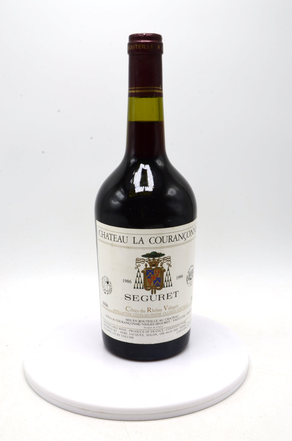 1986 Chateau La Couranconne, Seguret, Cotes du Rhone Villages