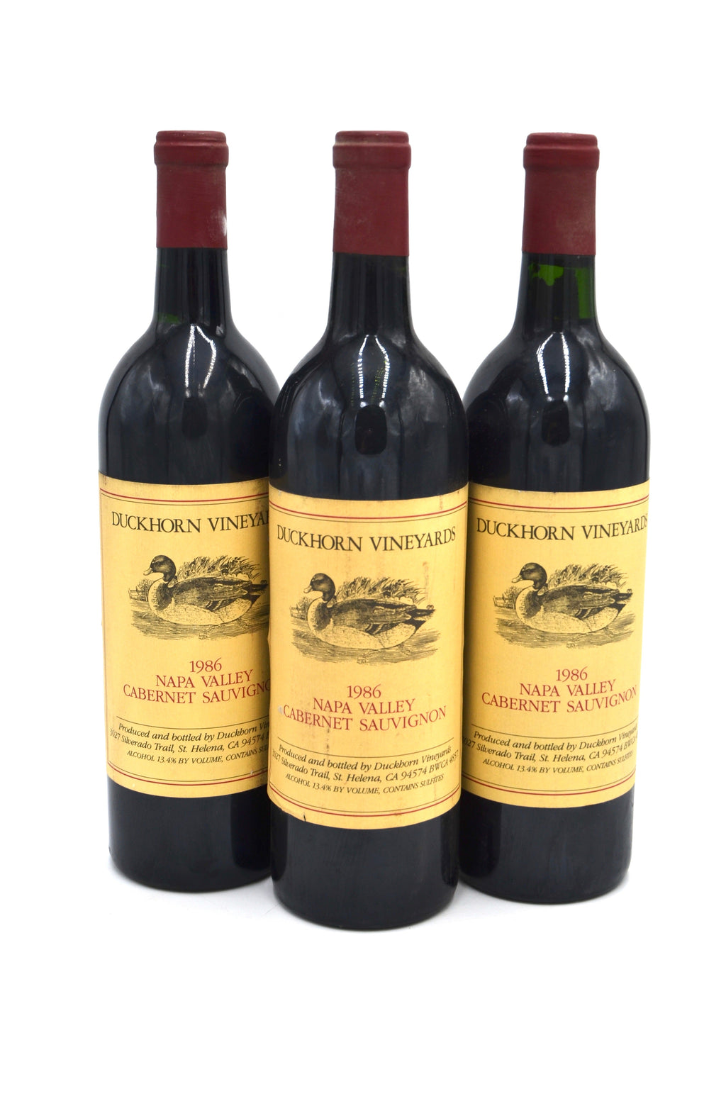 1986 Duckhorn Vineyards Cabernet Sauvignon, Napa Valley