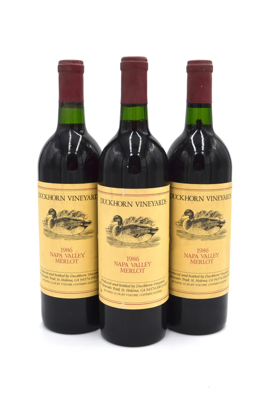 1986 Duckhorn Vineyards Merlot, Napa Valley