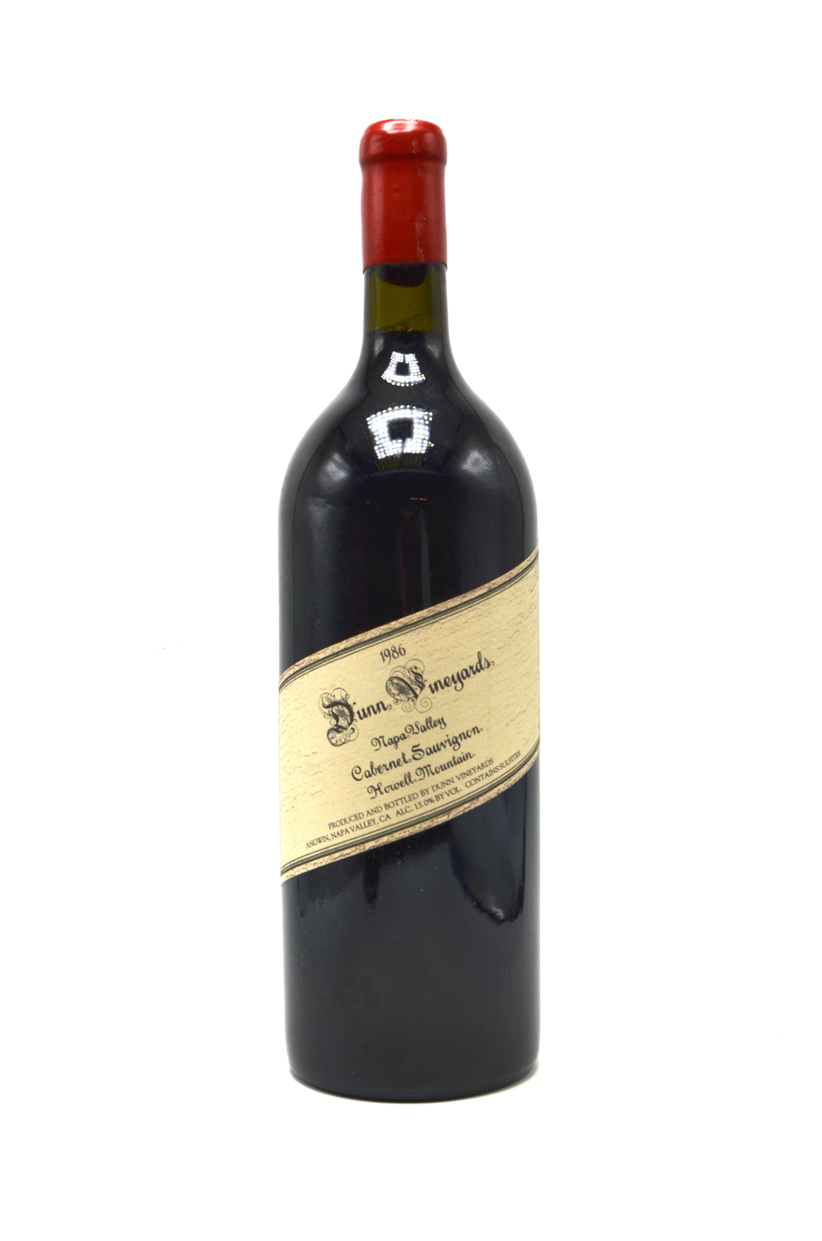1986 Dunn Vineyards Cabernet Sauvignon, Howell Mountain (magnum)