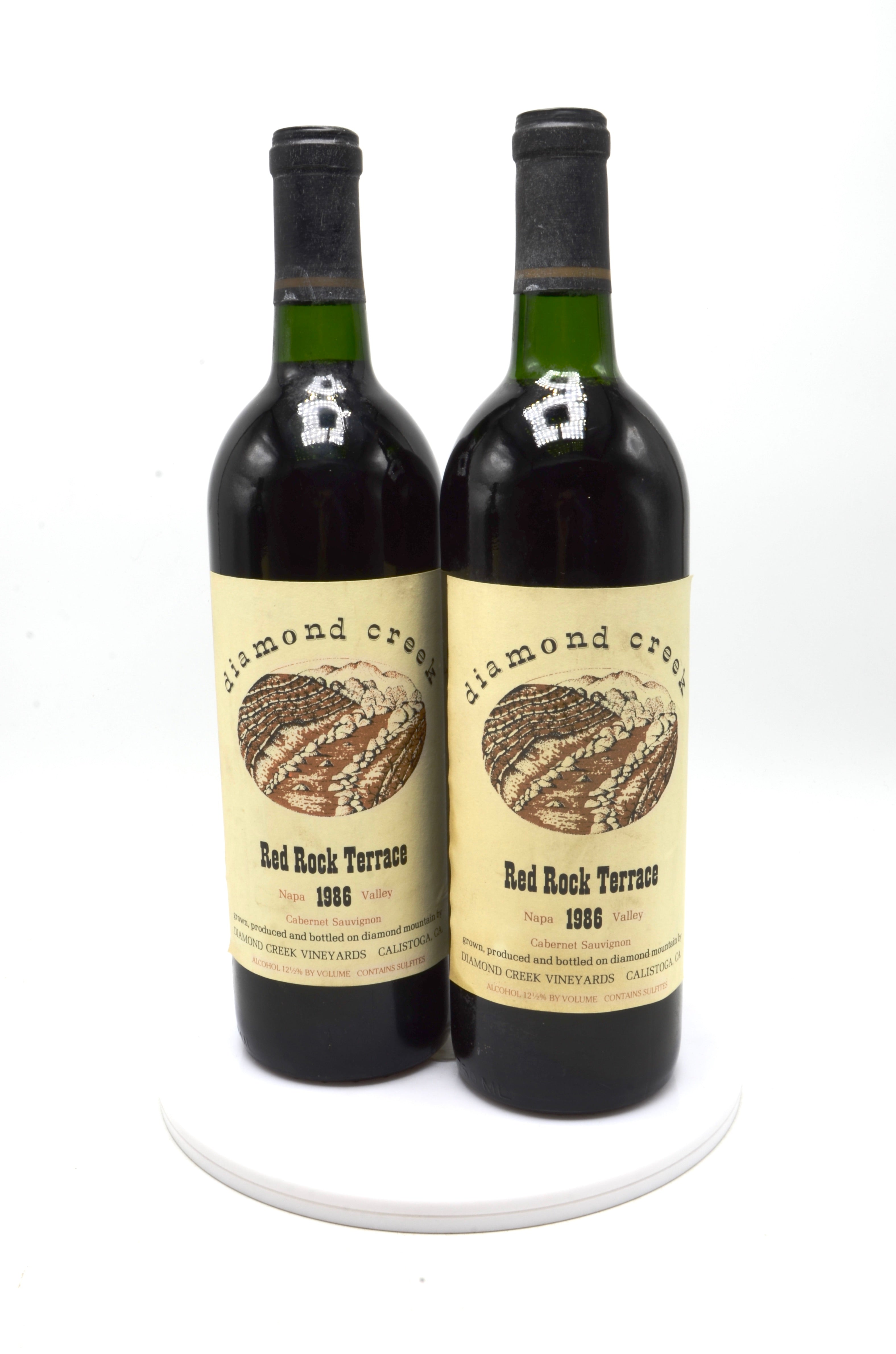 1986 Diamond Creek Cabernet Sauvignon, Red Rock Terrace, Napa Valley