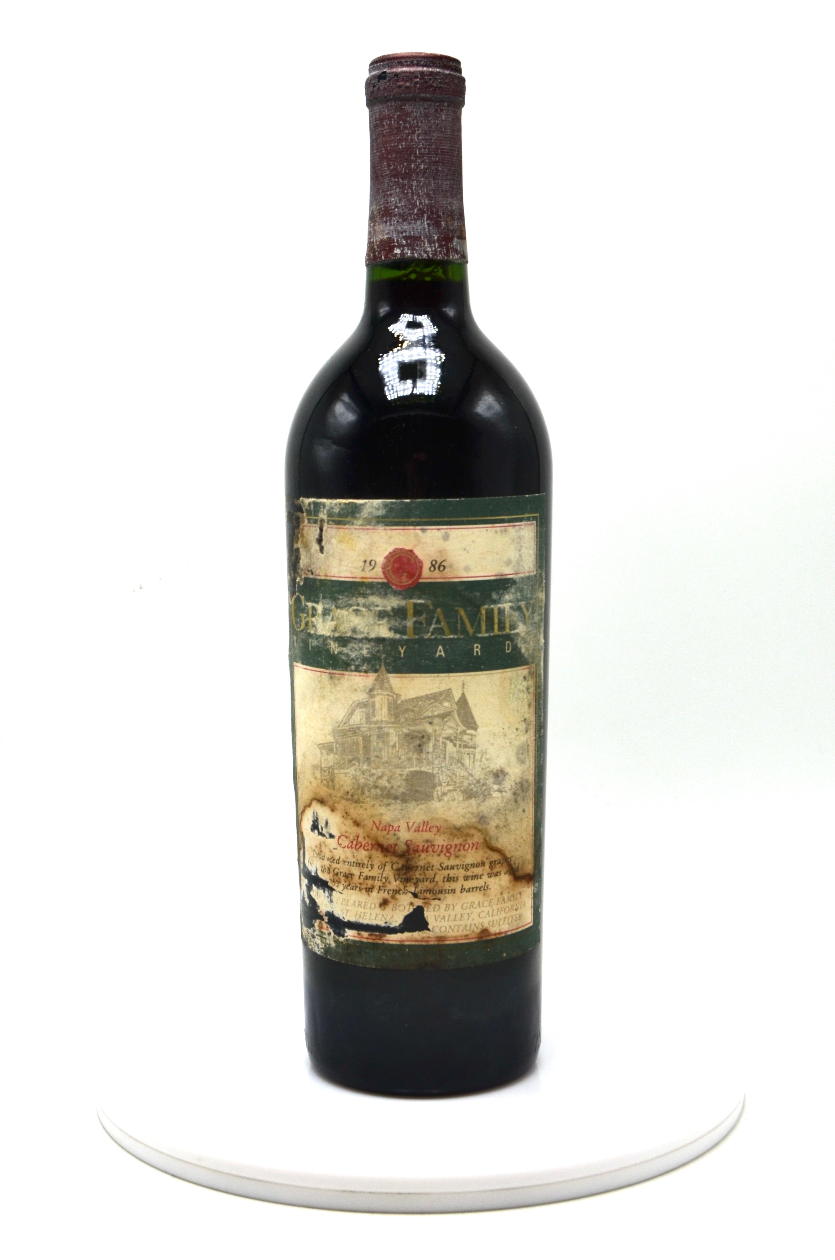 1986 Grace Family Vineyards Cabernet Sauvignon, Napa Valley