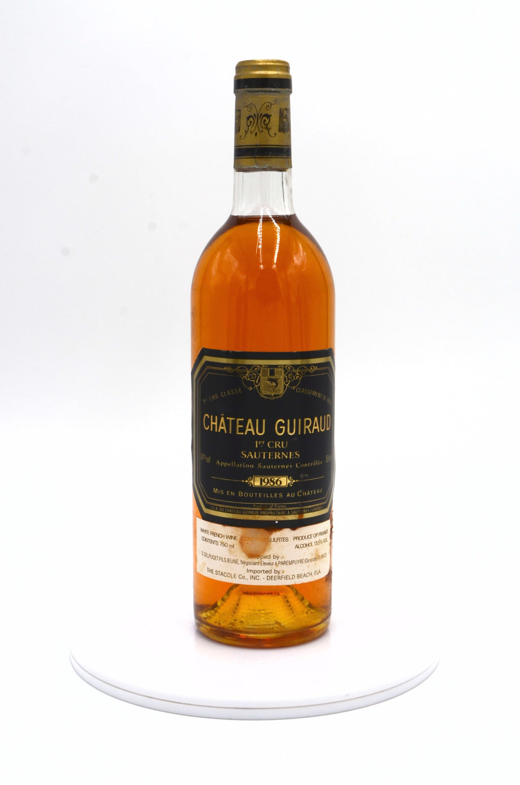 1986 Château Guiraud, Sauternes