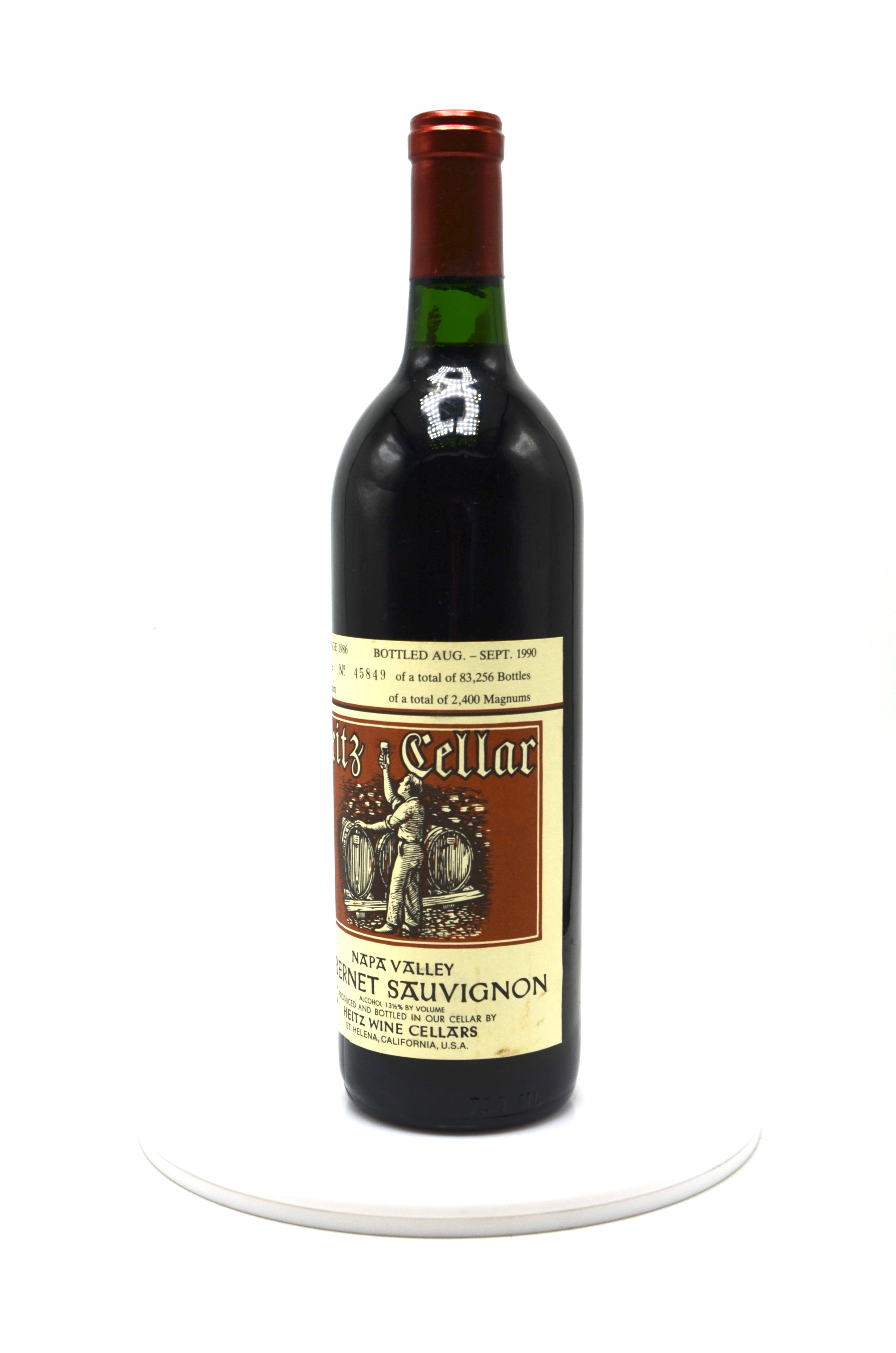 1986 Heitz Cellars Cabernet Sauvignon, Martha's Vineyard, Napa Valley