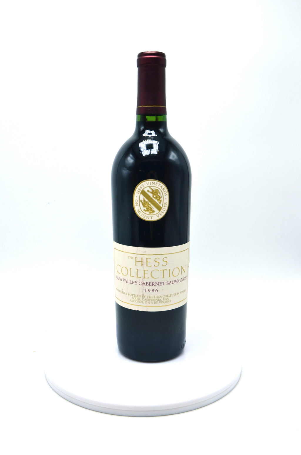 1986 The Hess Collection Cabernet Sauvignon, Napa Valley