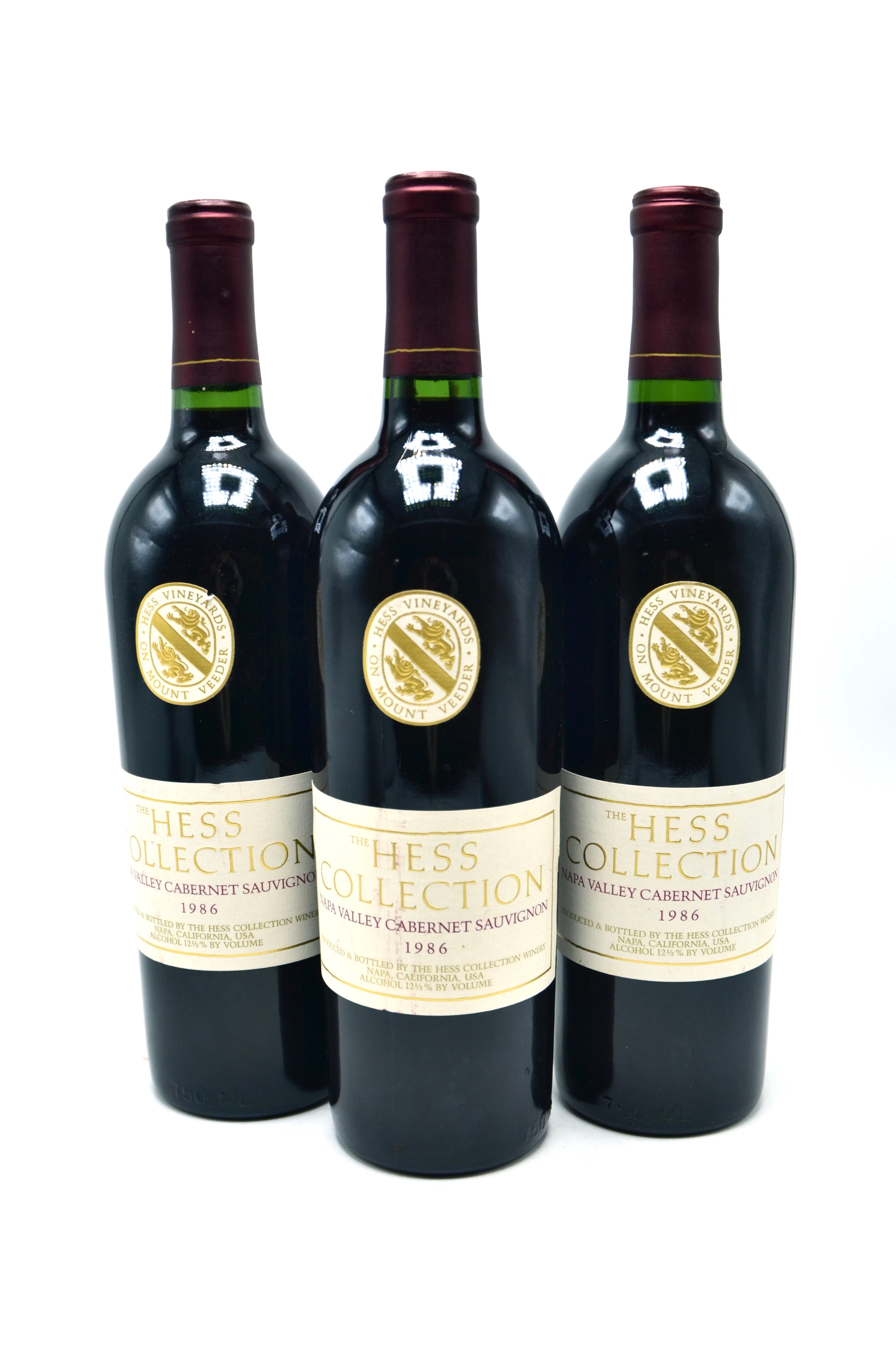 1986 The Hess Collection Cabernet Sauvignon, Napa Valley