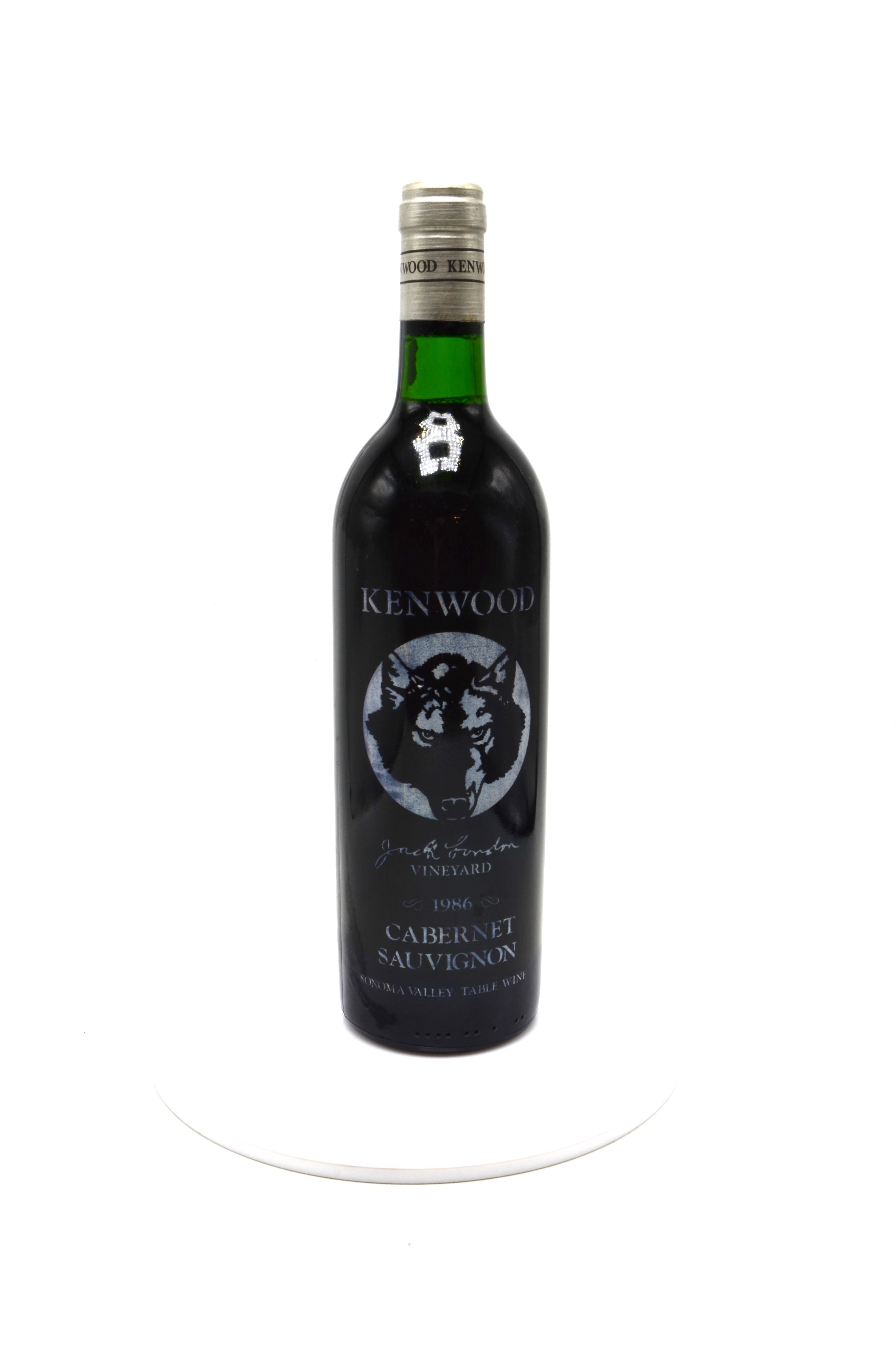 1986 Kenwood Cabernet Sauvignon, Jack London Vineyard, Sonoma Valley