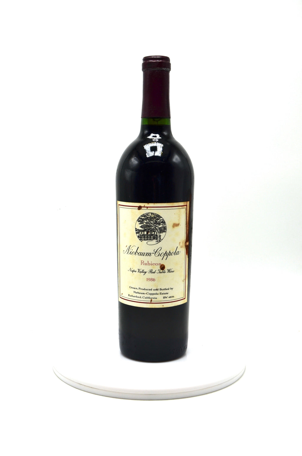 1986 Niebaum-Coppola Rubicon, Rutherford, Napa Valley