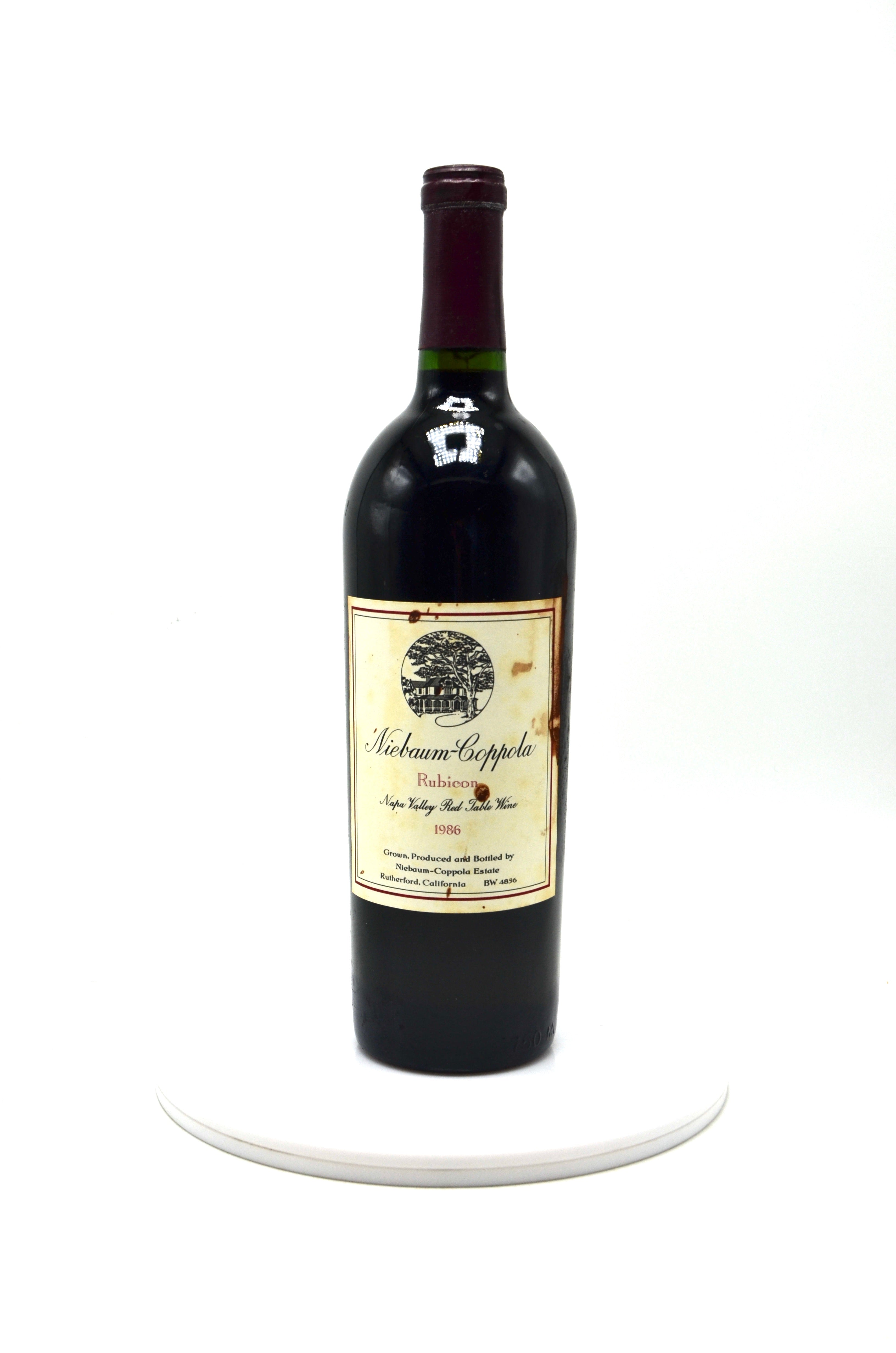 1986 Niebaum-Coppola Rubicon, Rutherford, Napa Valley