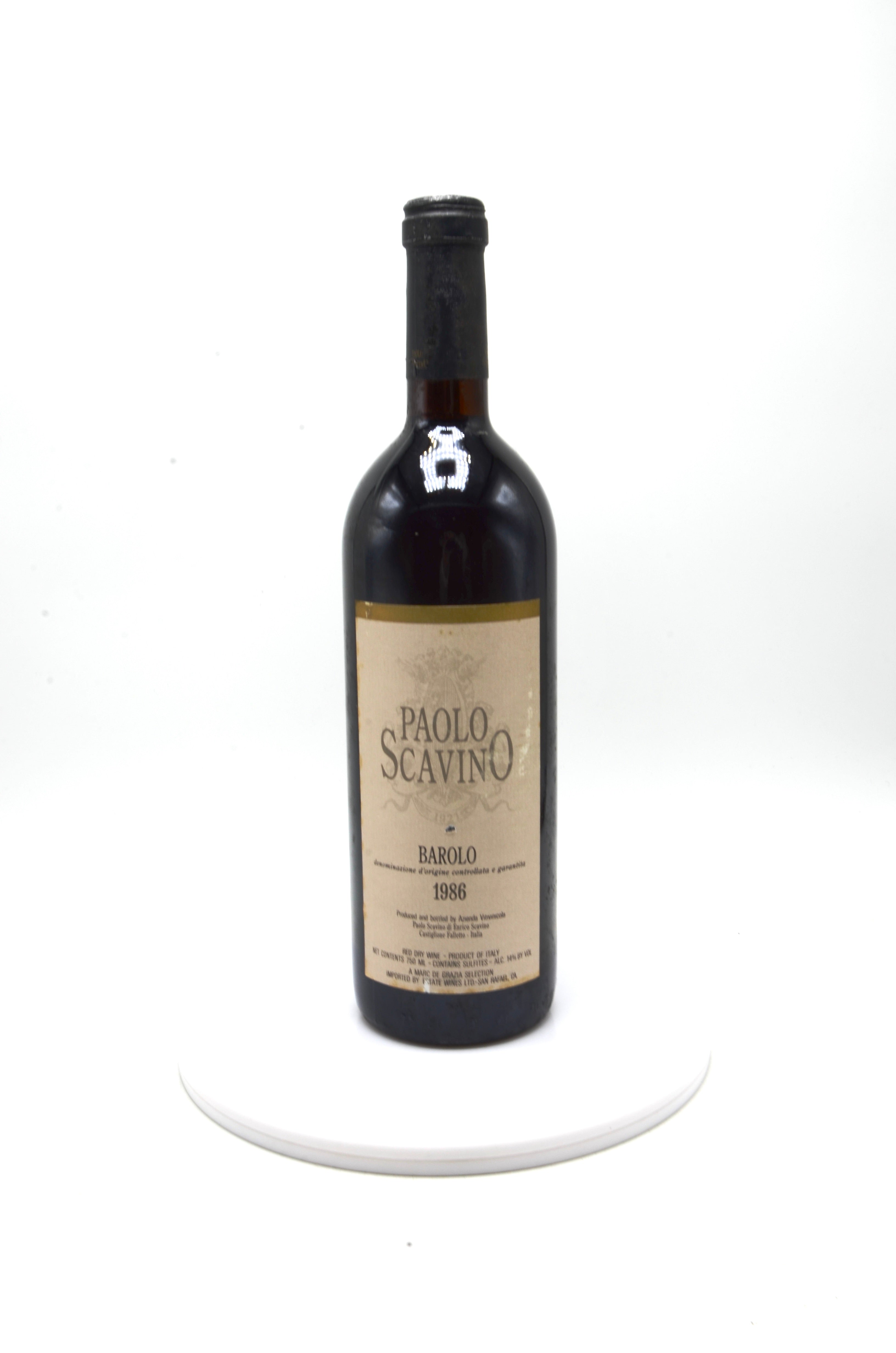 1986 Paolo Scavino Barolo