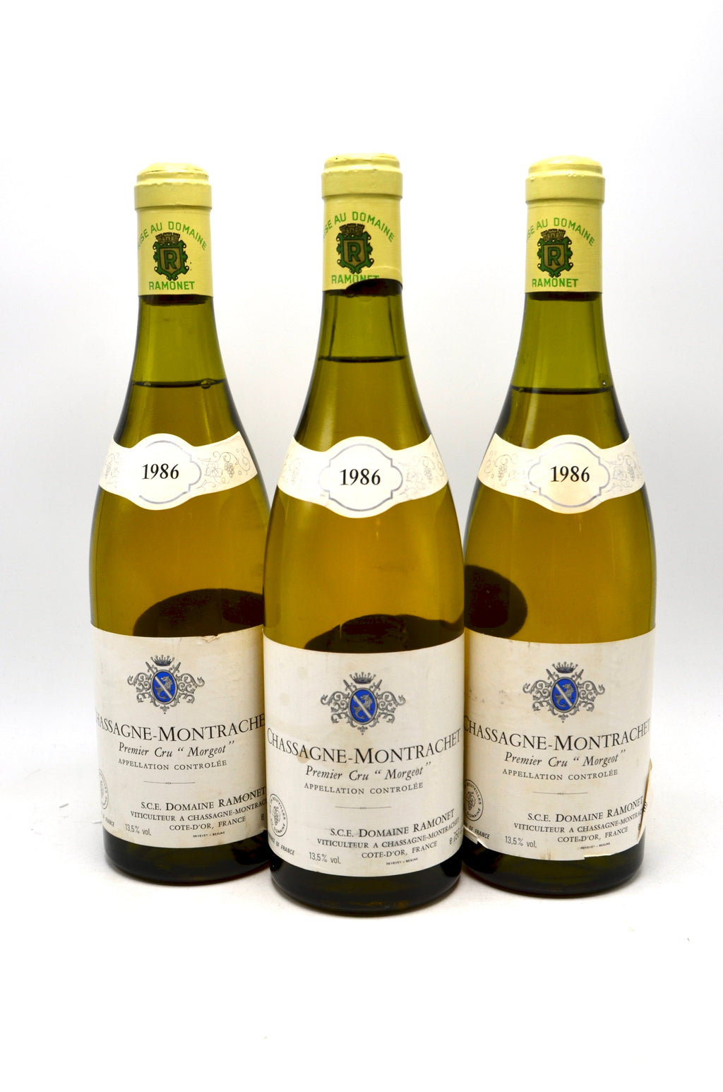 1986 Domaine Ramonet Chassagne-Montrachet, Morgeot, Premier Cru