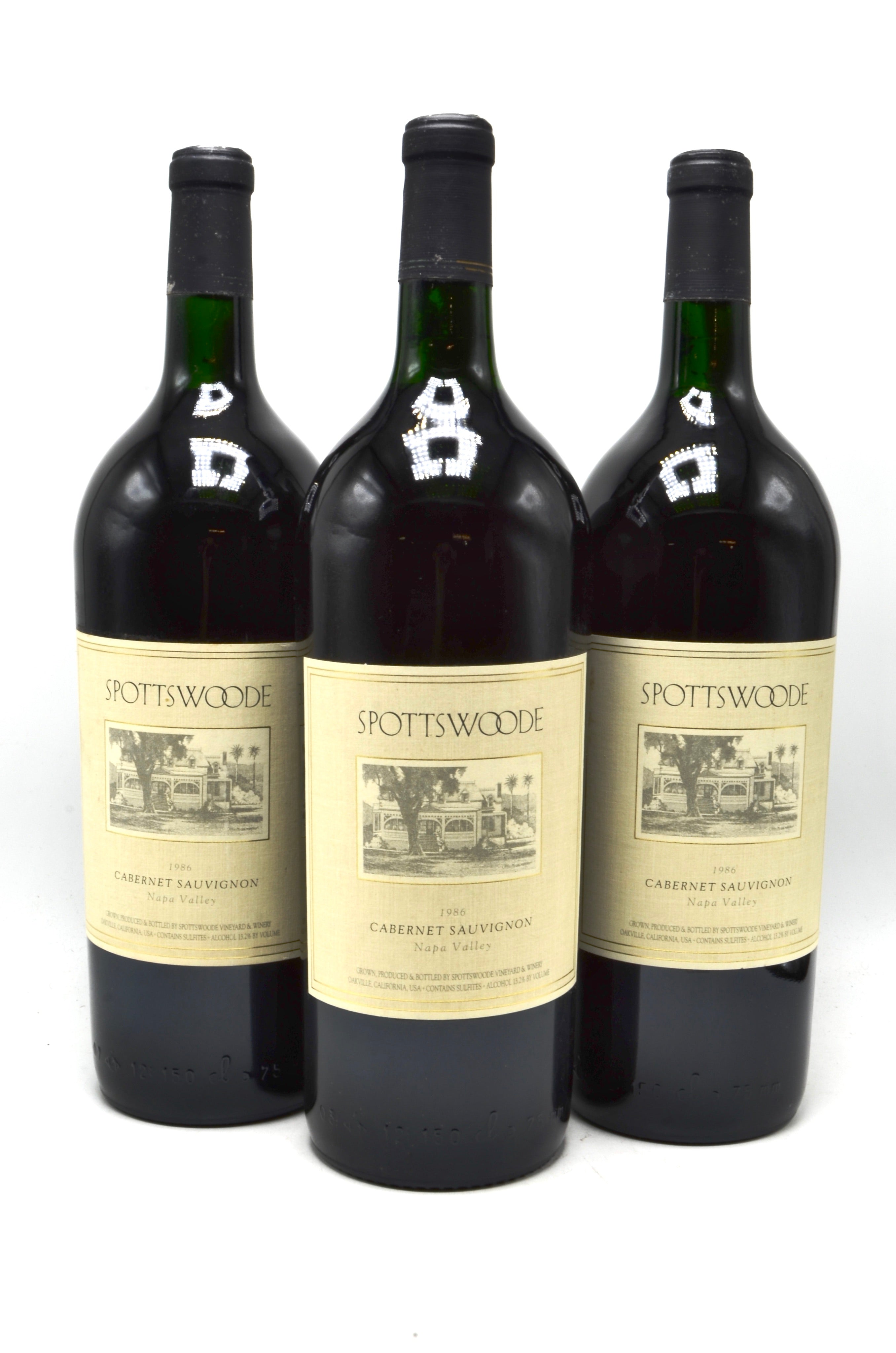 1986 Spottswoode Cabernet Sauvignon, St. Helena, Napa Valley (magnum)