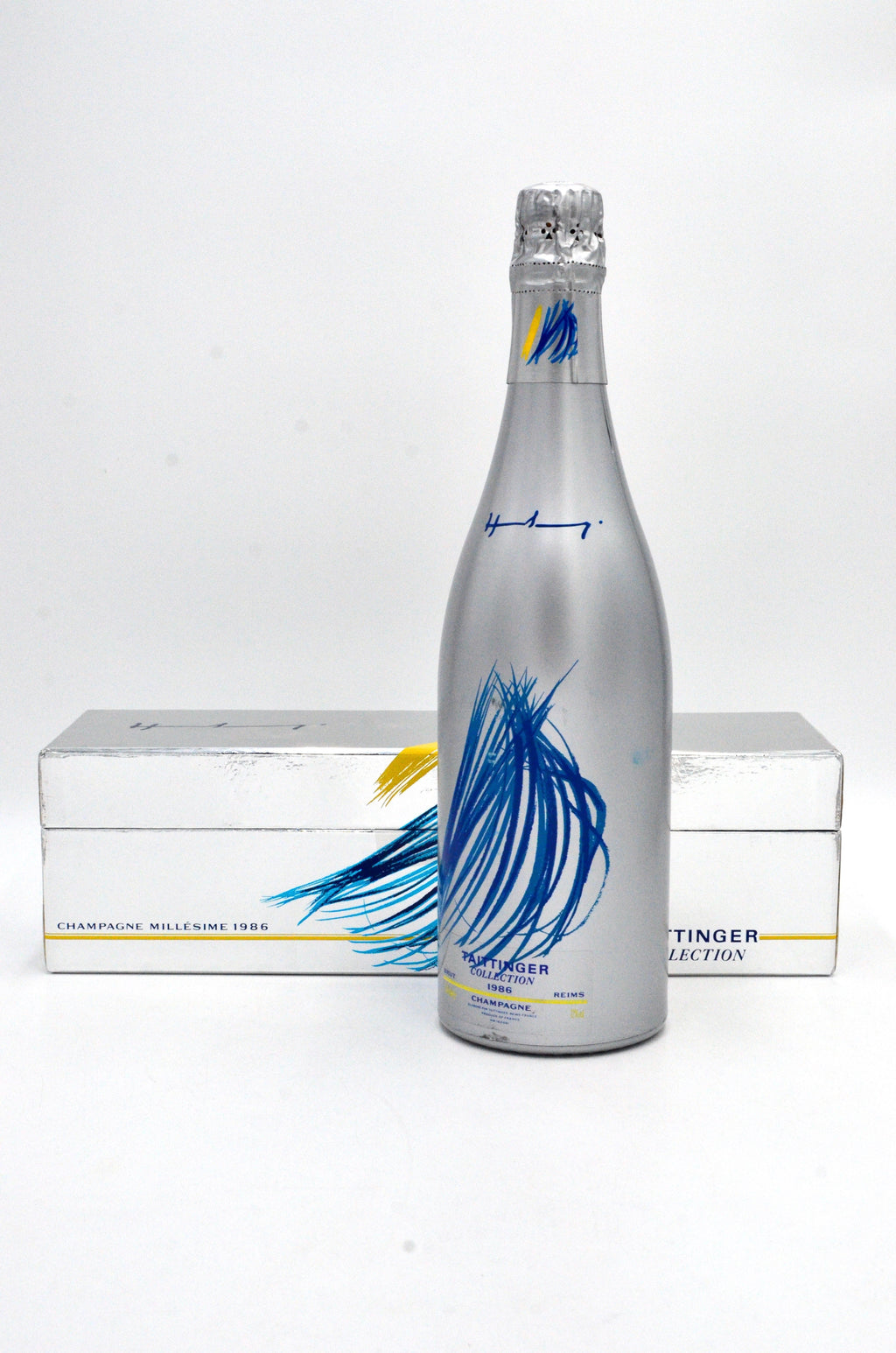 1986 Taittinger Vintage Brut Champagne, Artist Collection (Hans Hartung)