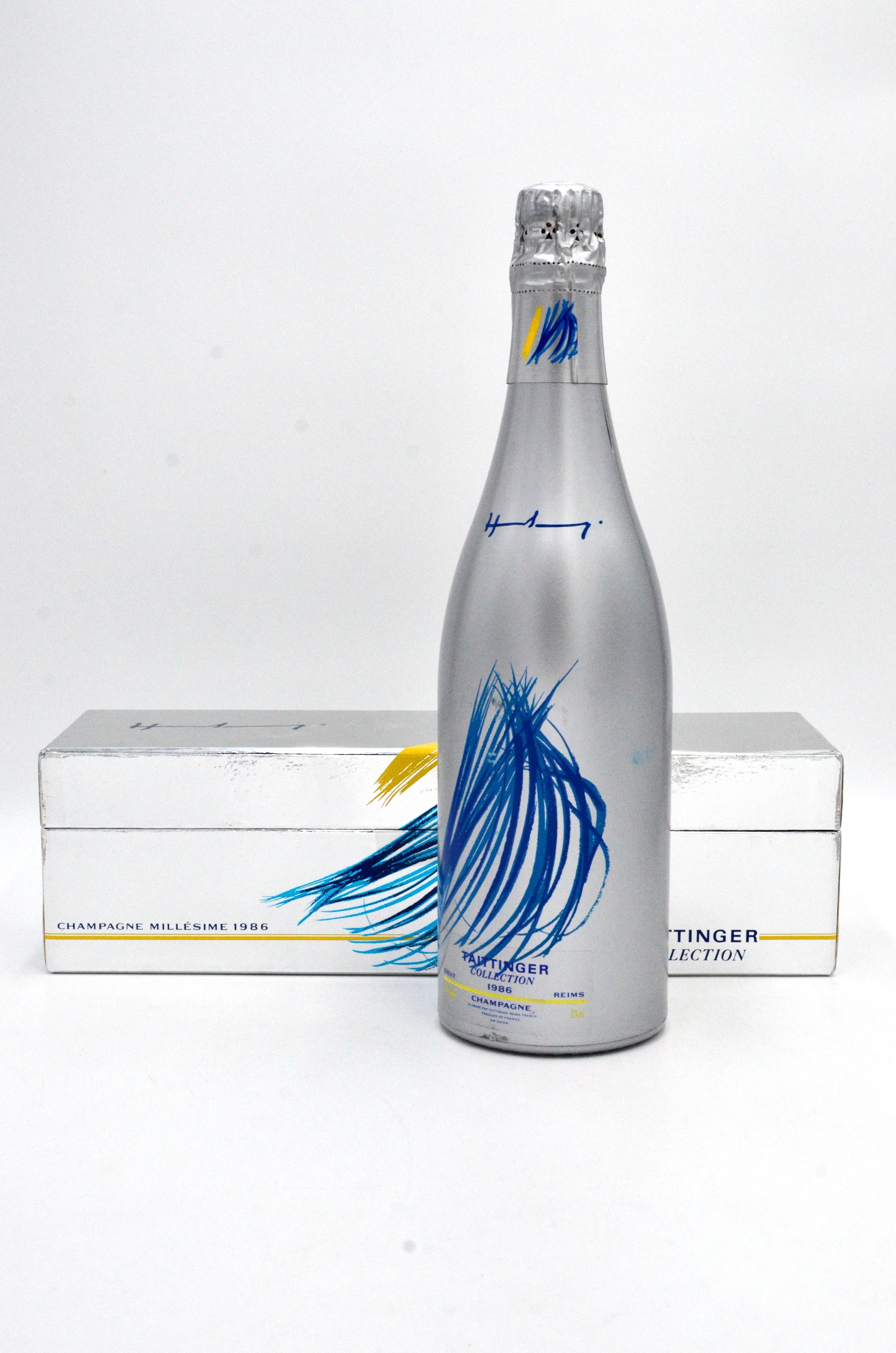 1986 Taittinger Vintage Brut Champagne, Artist Collection (Hans Hartung)