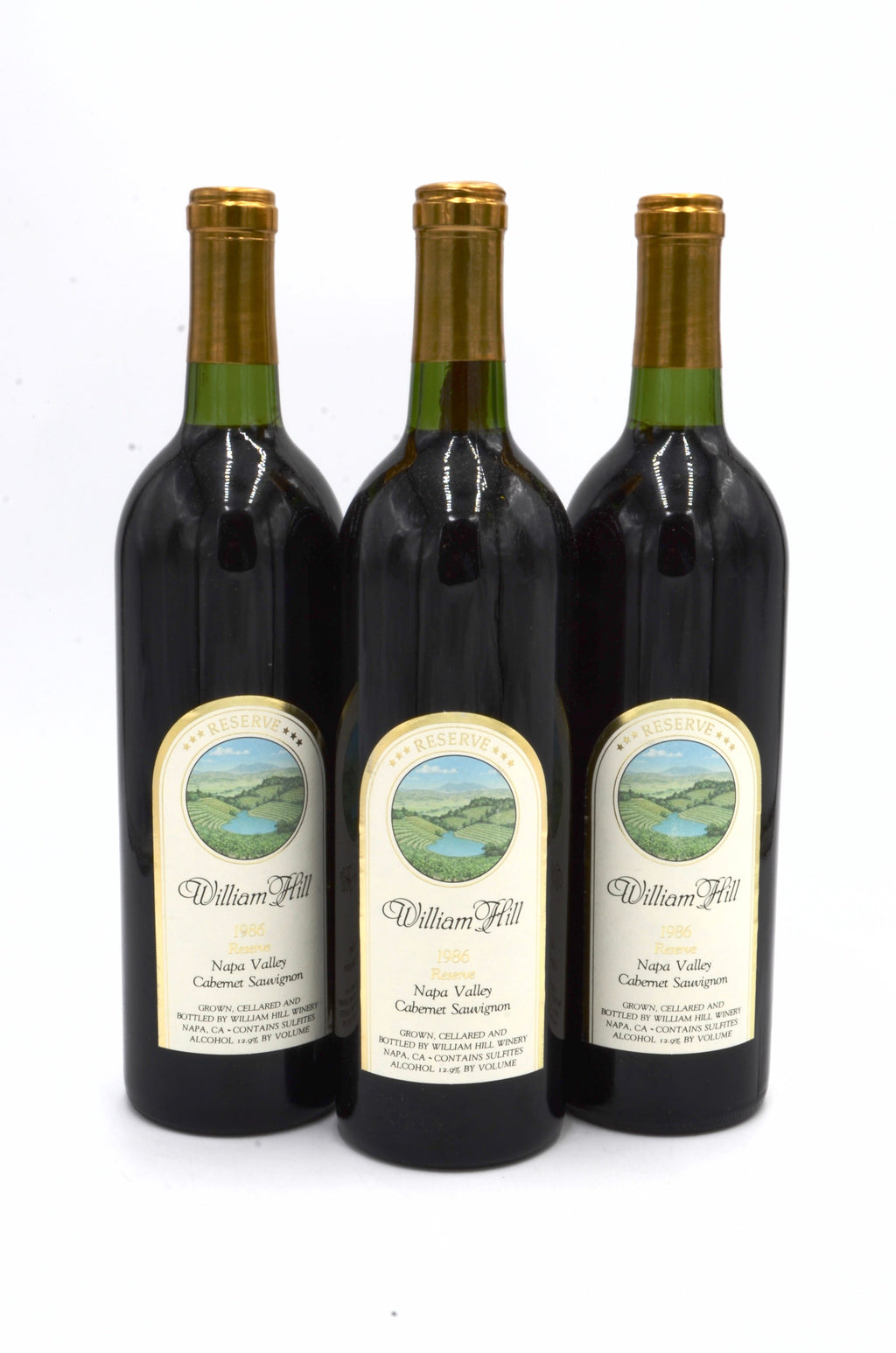 1986 William Hill Reserve Cabernet Sauvignon, Napa Valley