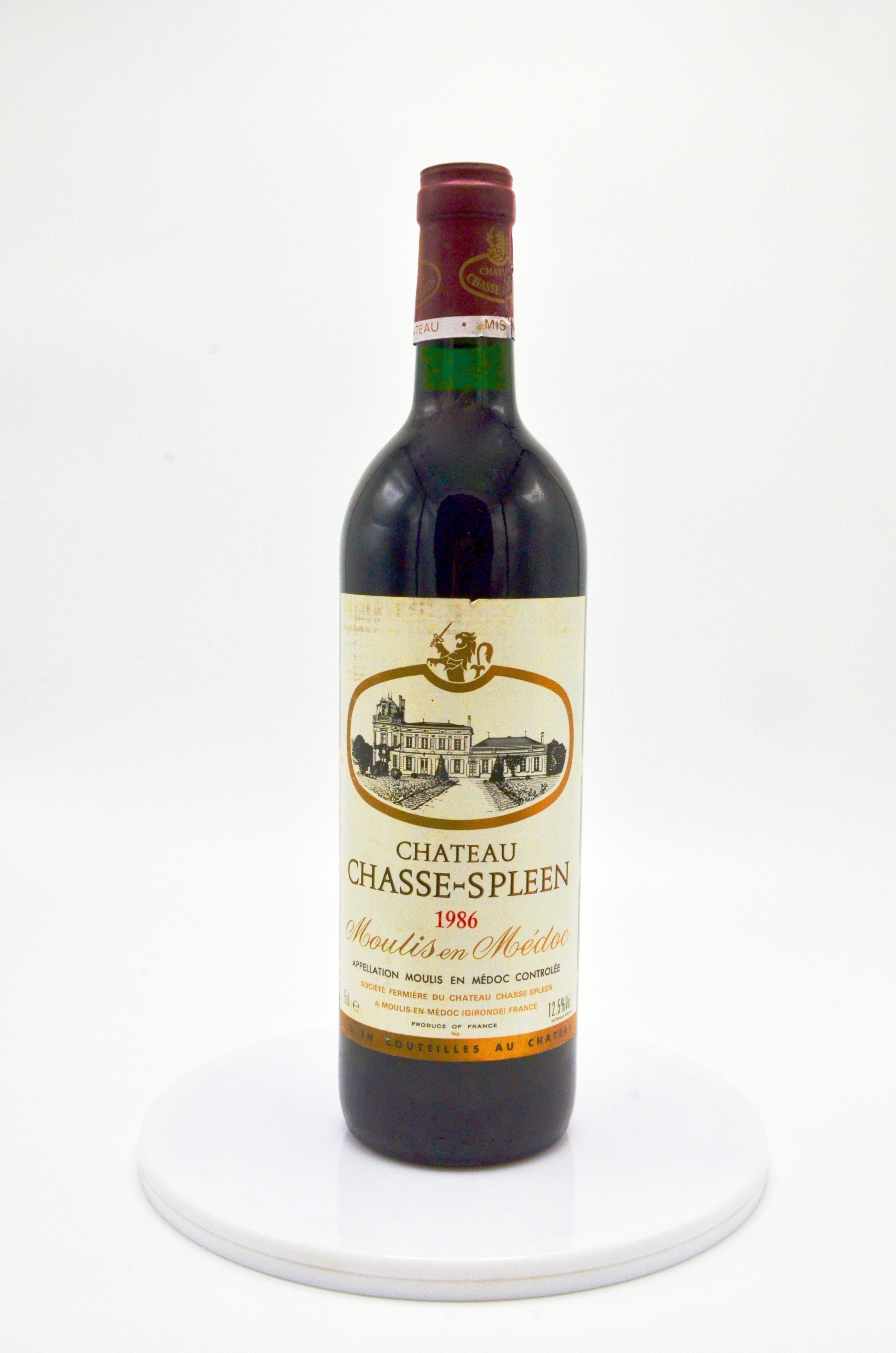 1986 Château Chasse-Spleen, Moulis en Medoc