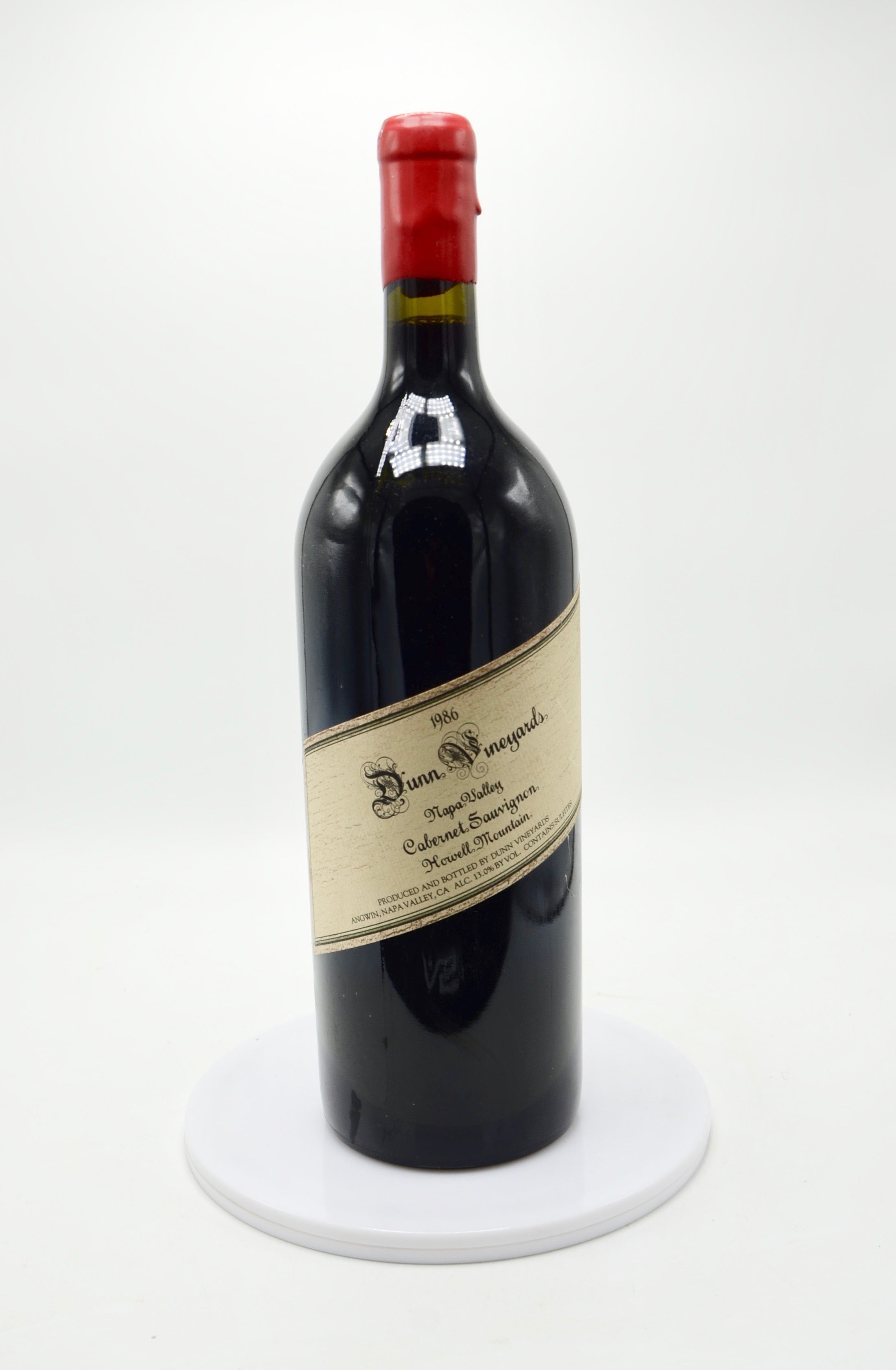1986 Dunn Vineyards Cabernet Sauvignon, Howell Mountain (magnum)