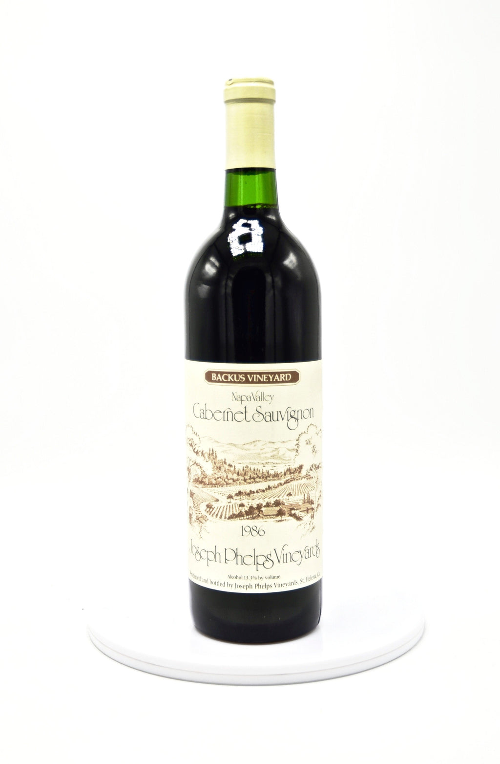 1986 Joseph Phelps Vineyards Cabernet Sauvignon, Backus Vineyard, Napa Valley
