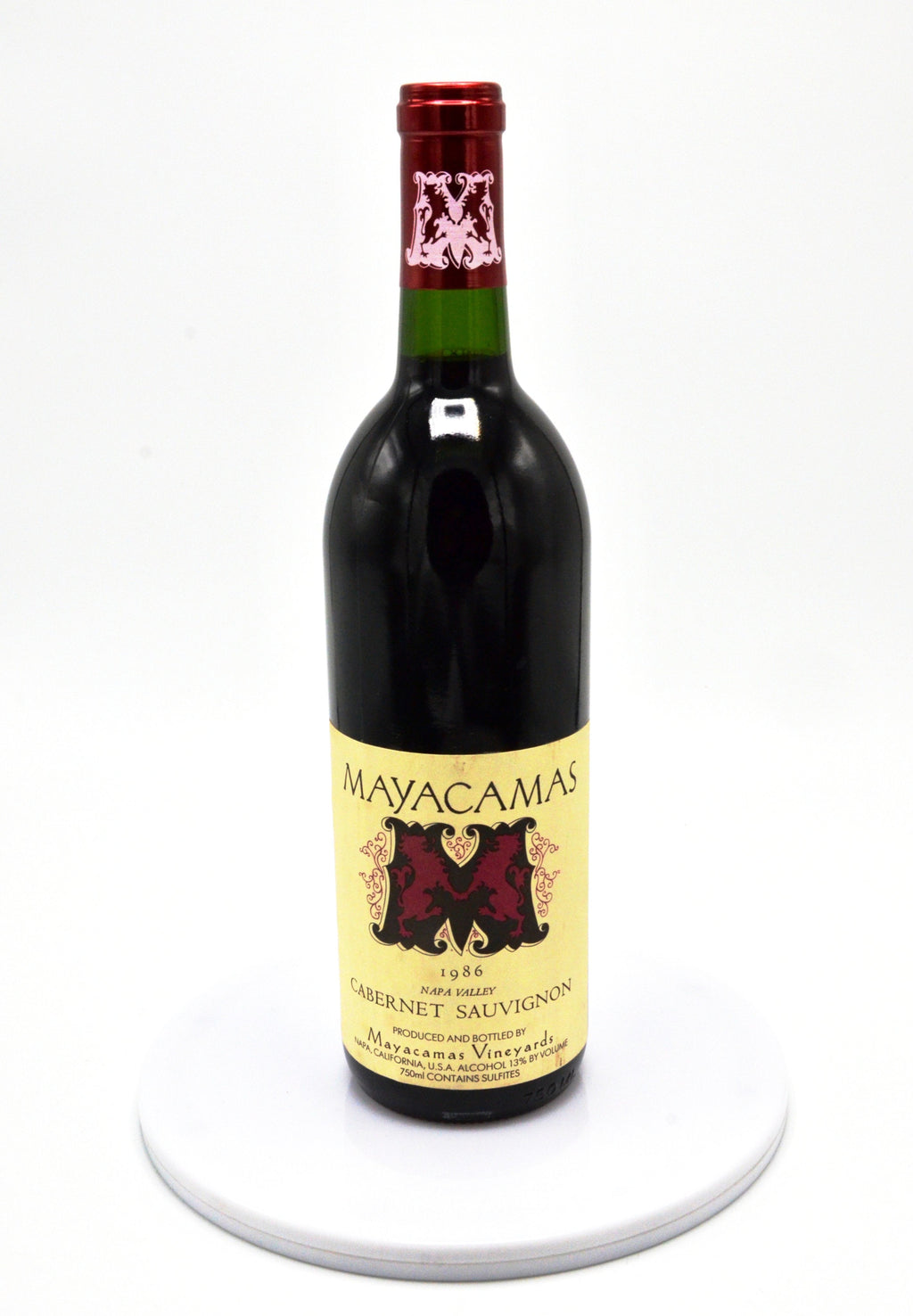 1986 Mayacamas Cabernet Sauvignon, Napa Valley