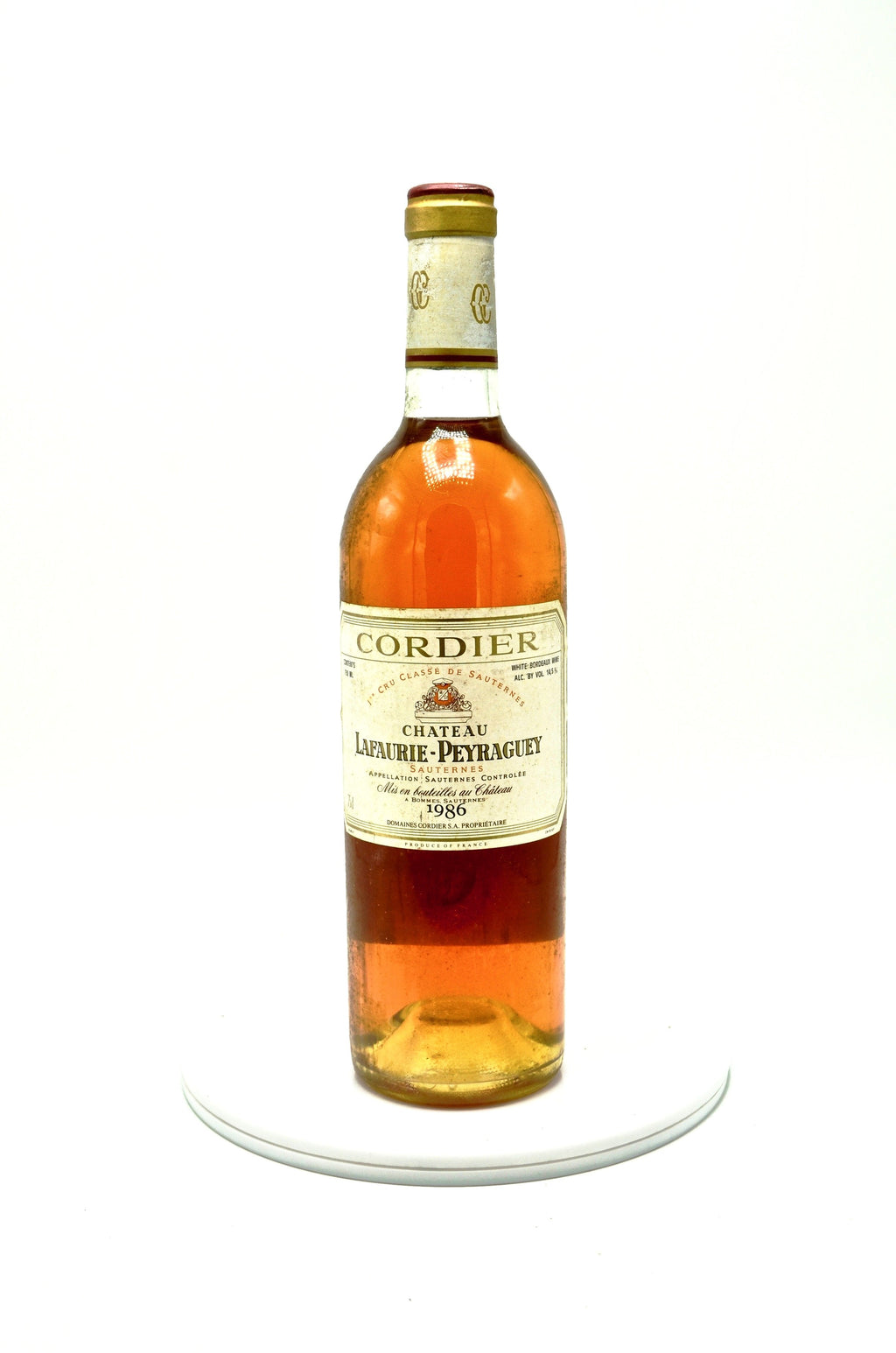 1986 Château Lafaurie-Peyraguey, Sauternes