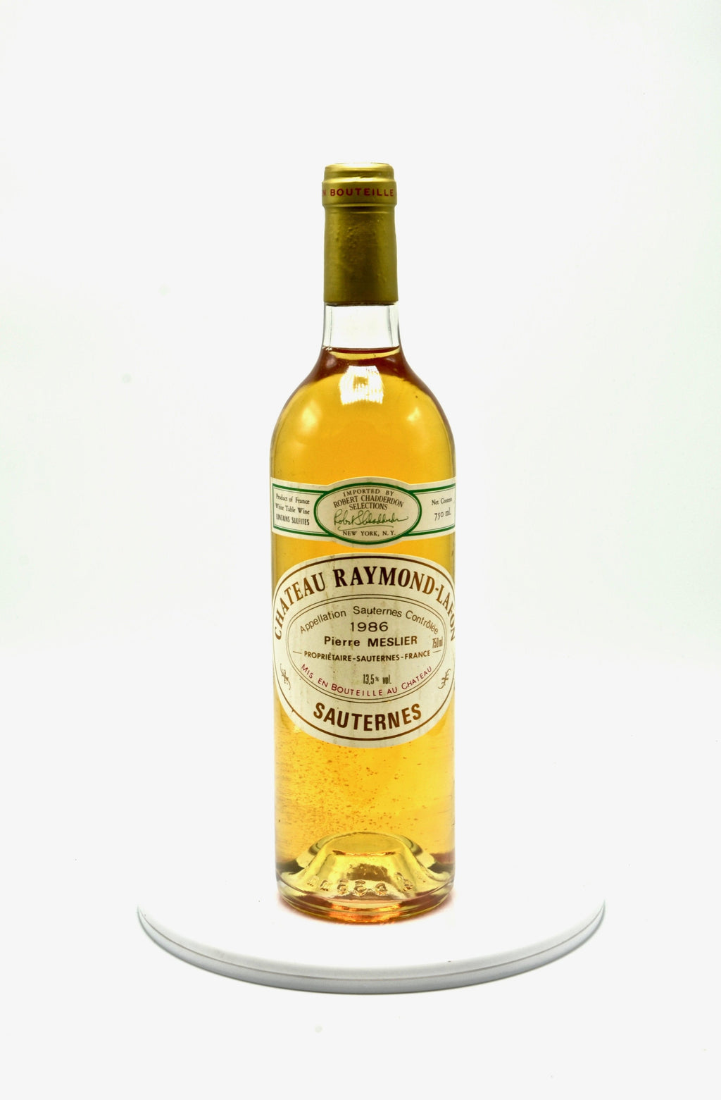 1986 Château Raymond Lafon, Sauternes