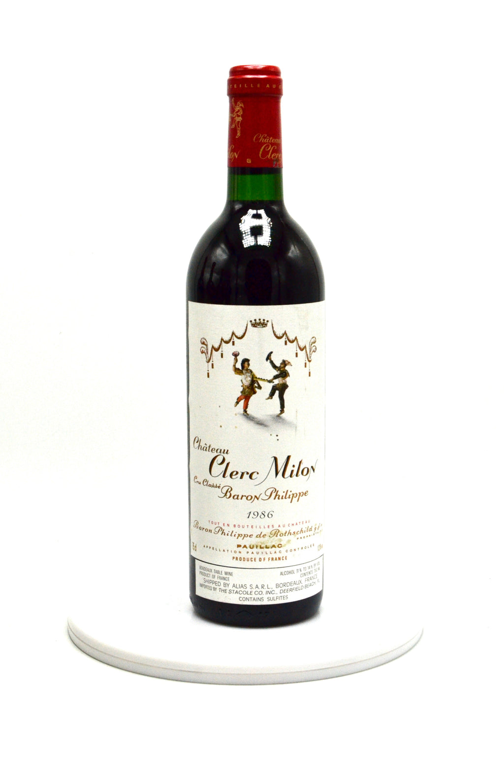 1986 Château Clerc Milon, Pauillac