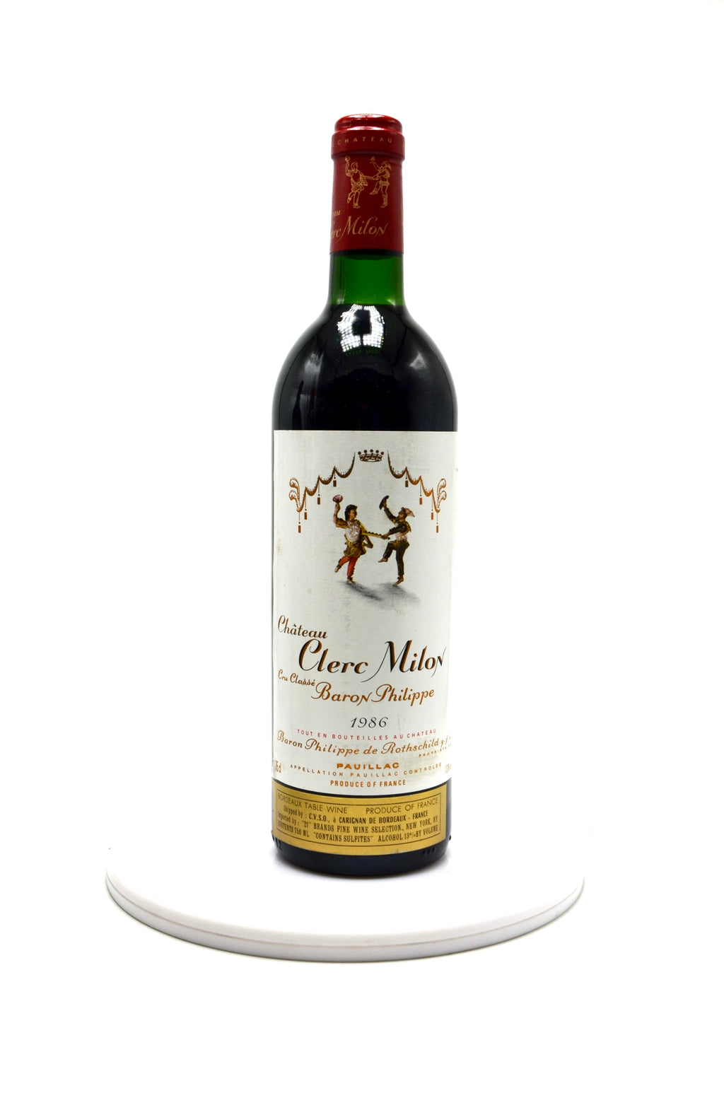 1986 Château Clerc Milon, Pauillac