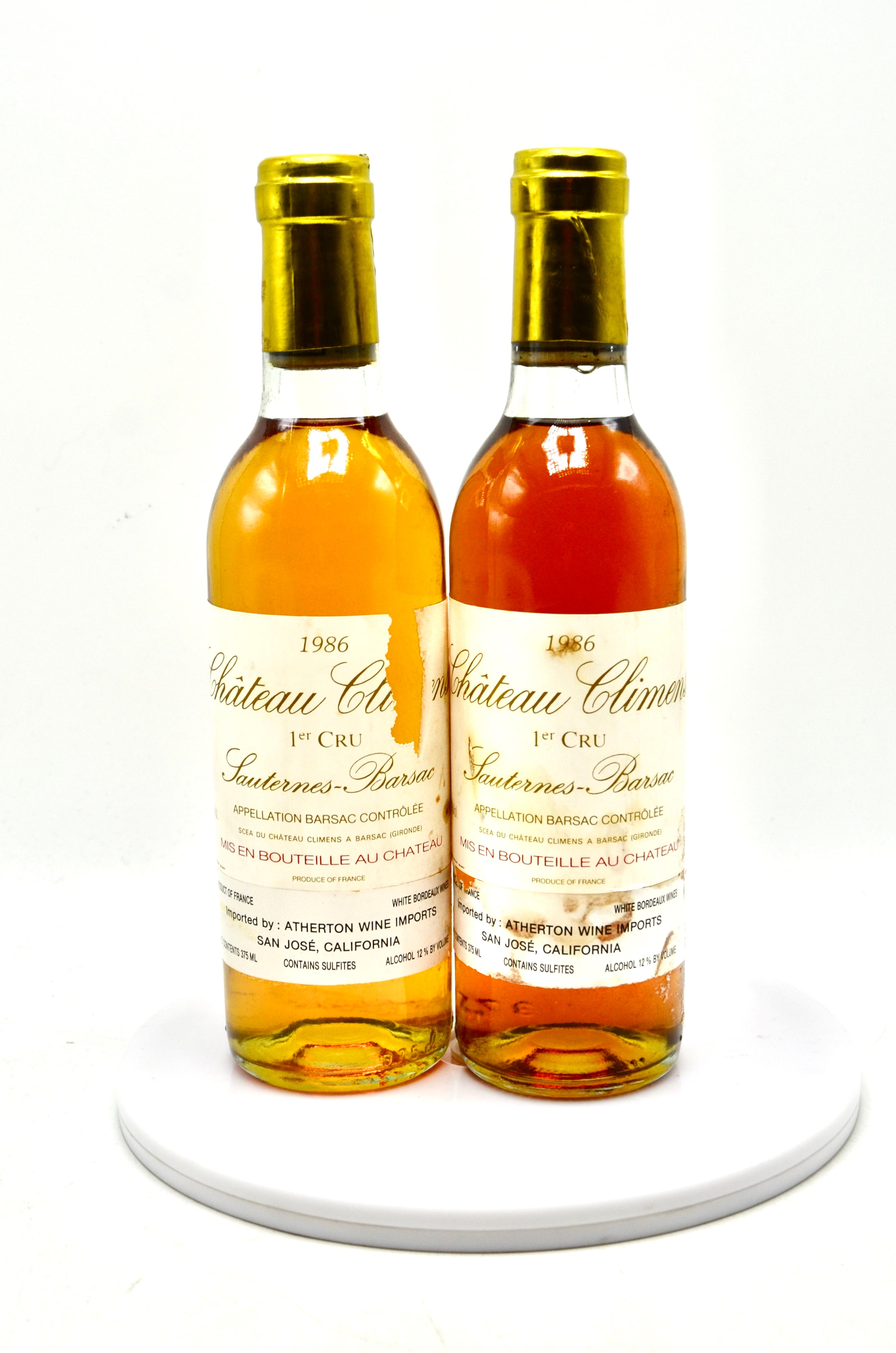 1986 Château Climens, Barsac (half-bottle)