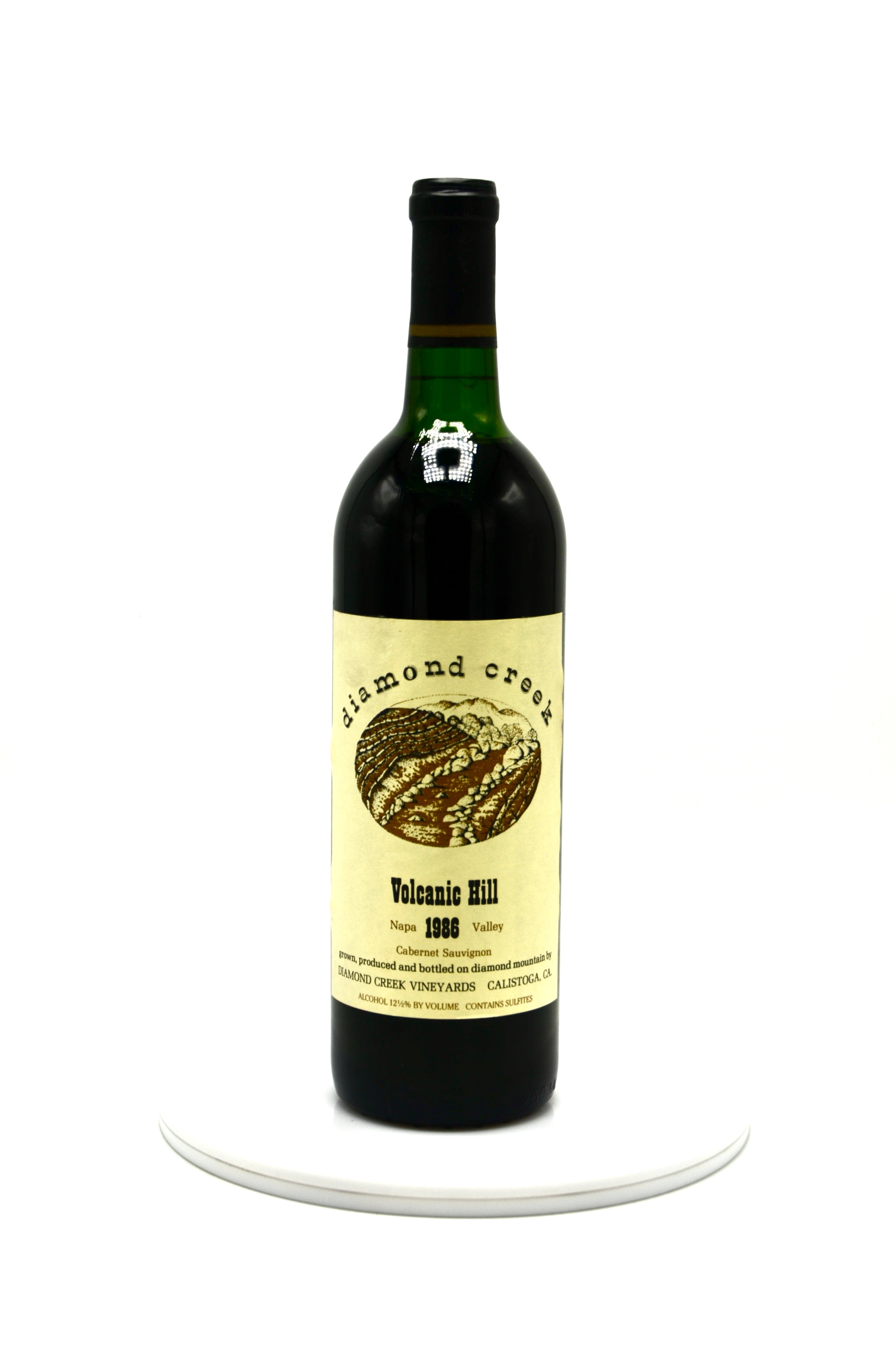 1986 Diamond Creek Cabernet Sauvignon, Volcanic Hill, Napa Valley