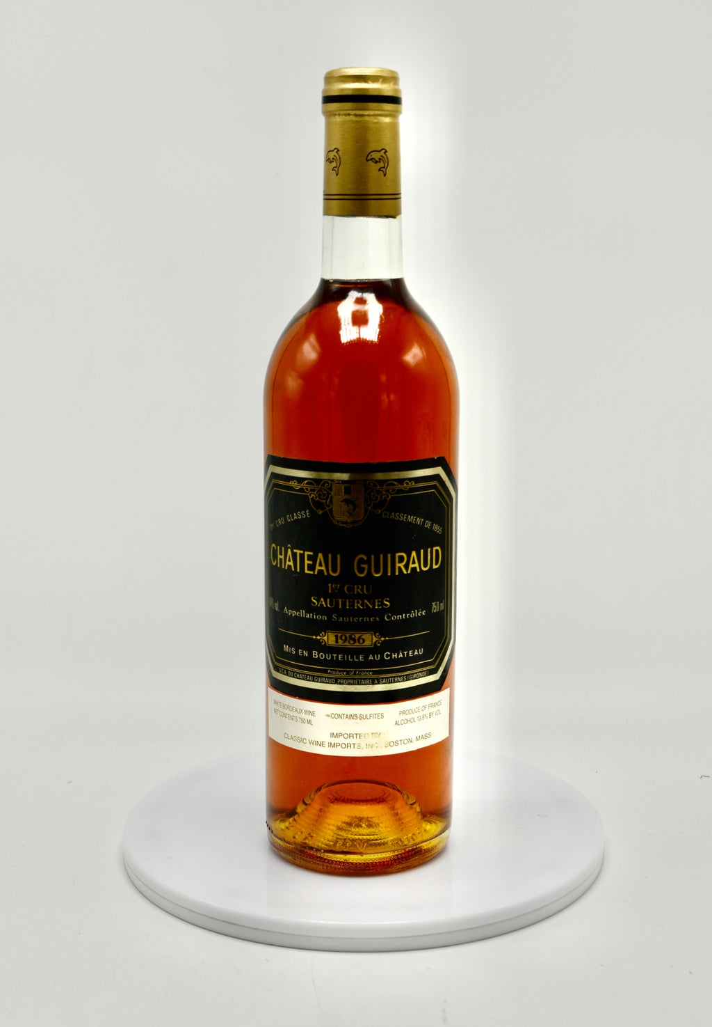 1986 Château Guiraud, Sauternes