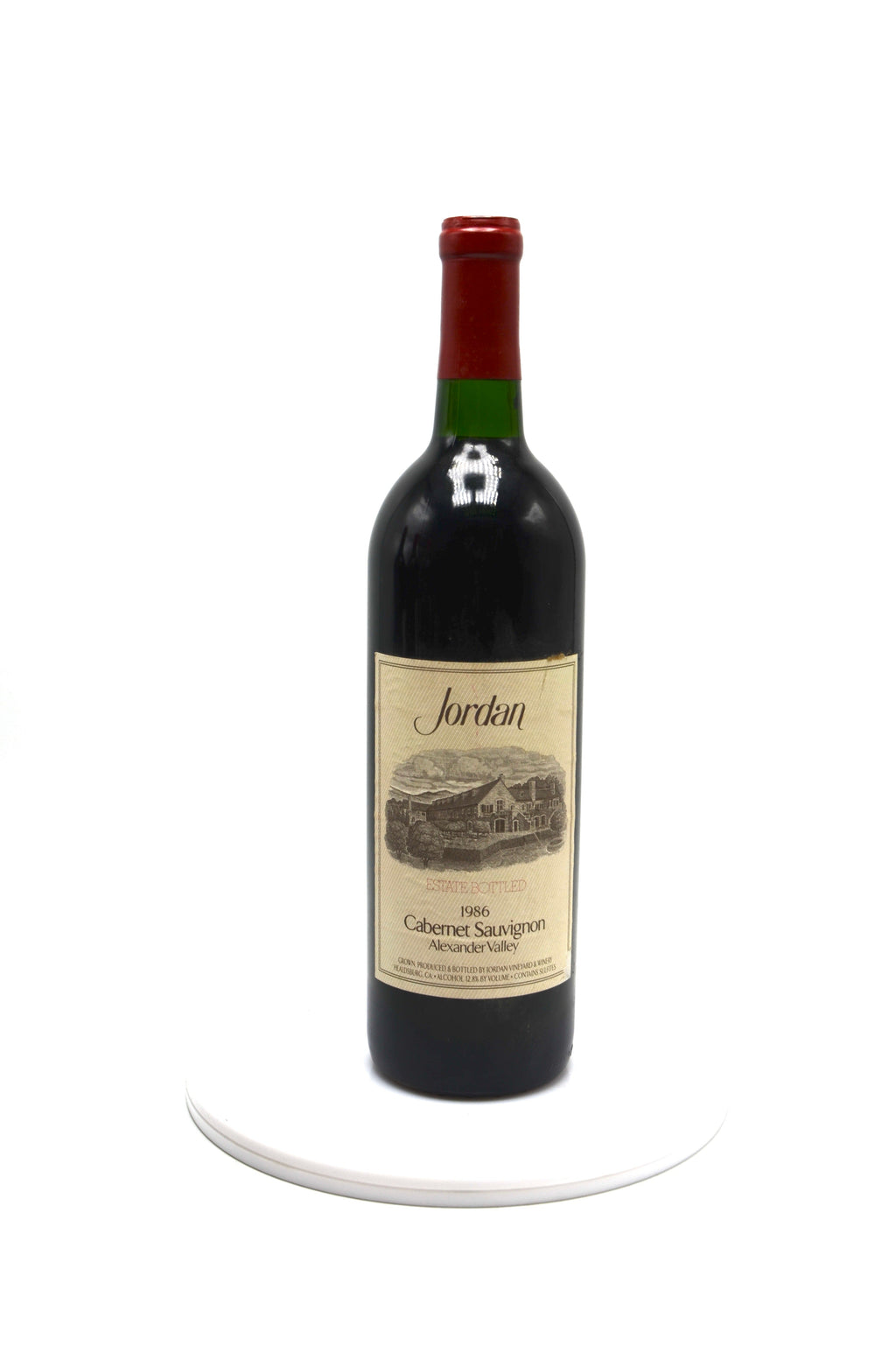 1986 Jordan Cabernet Sauvignon, Alexander Valley